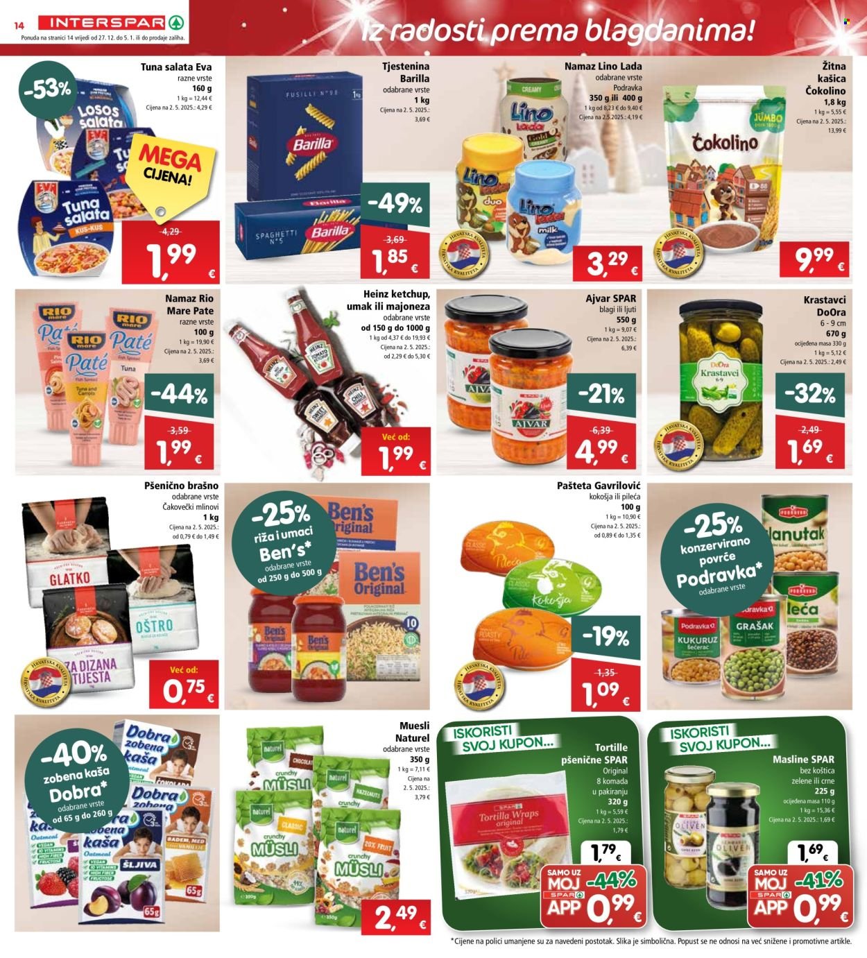 INTERSPAR katalog - Od subote 27.12.2025.