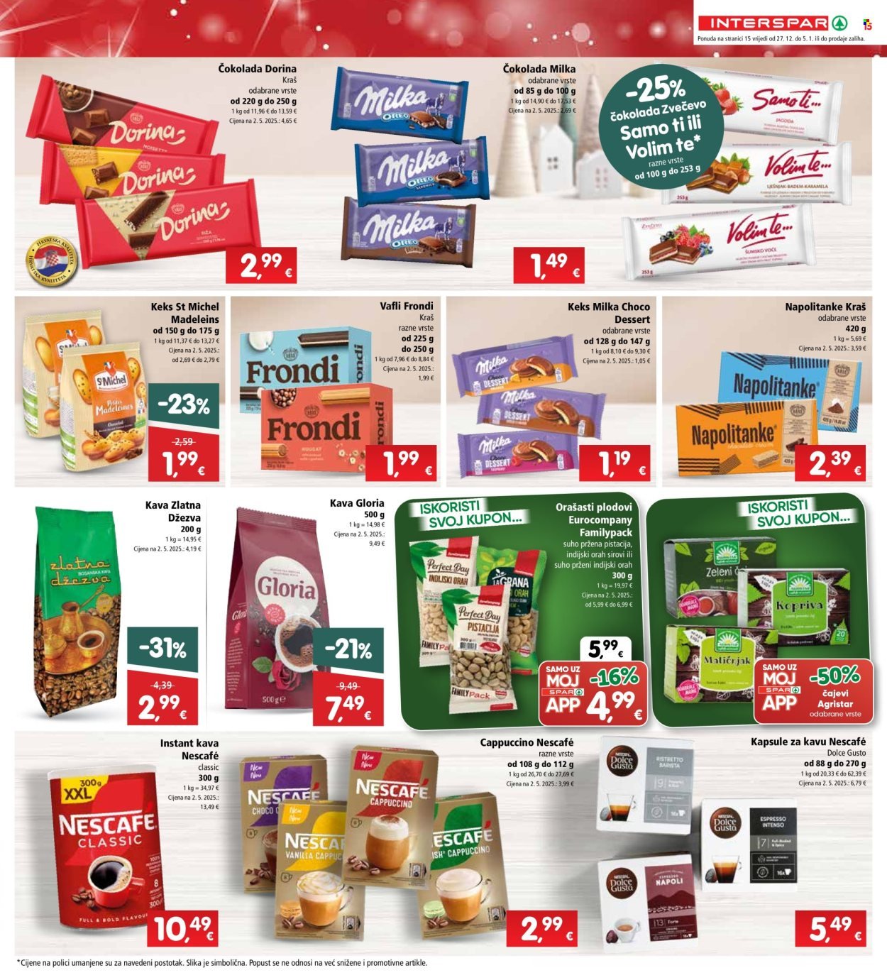 INTERSPAR katalog - Od subote 27.12.2025.