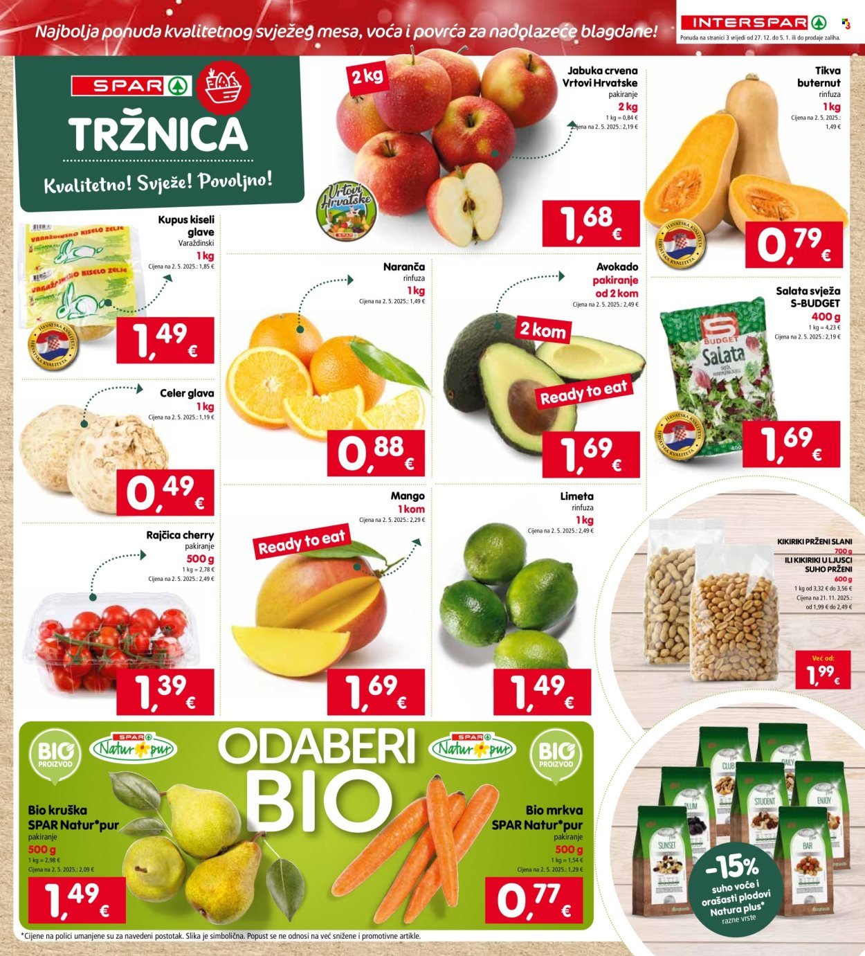 INTERSPAR katalog - Od subote 27.12.2025.