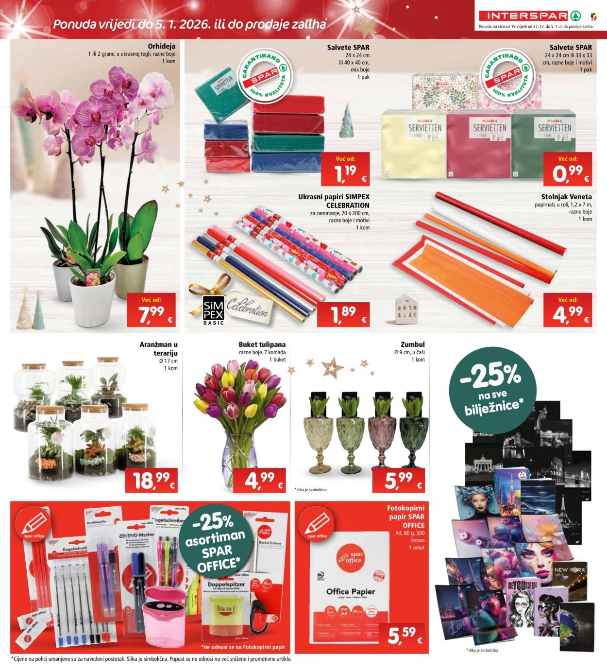 INTERSPAR katalog - Od subote 27.12.2025.