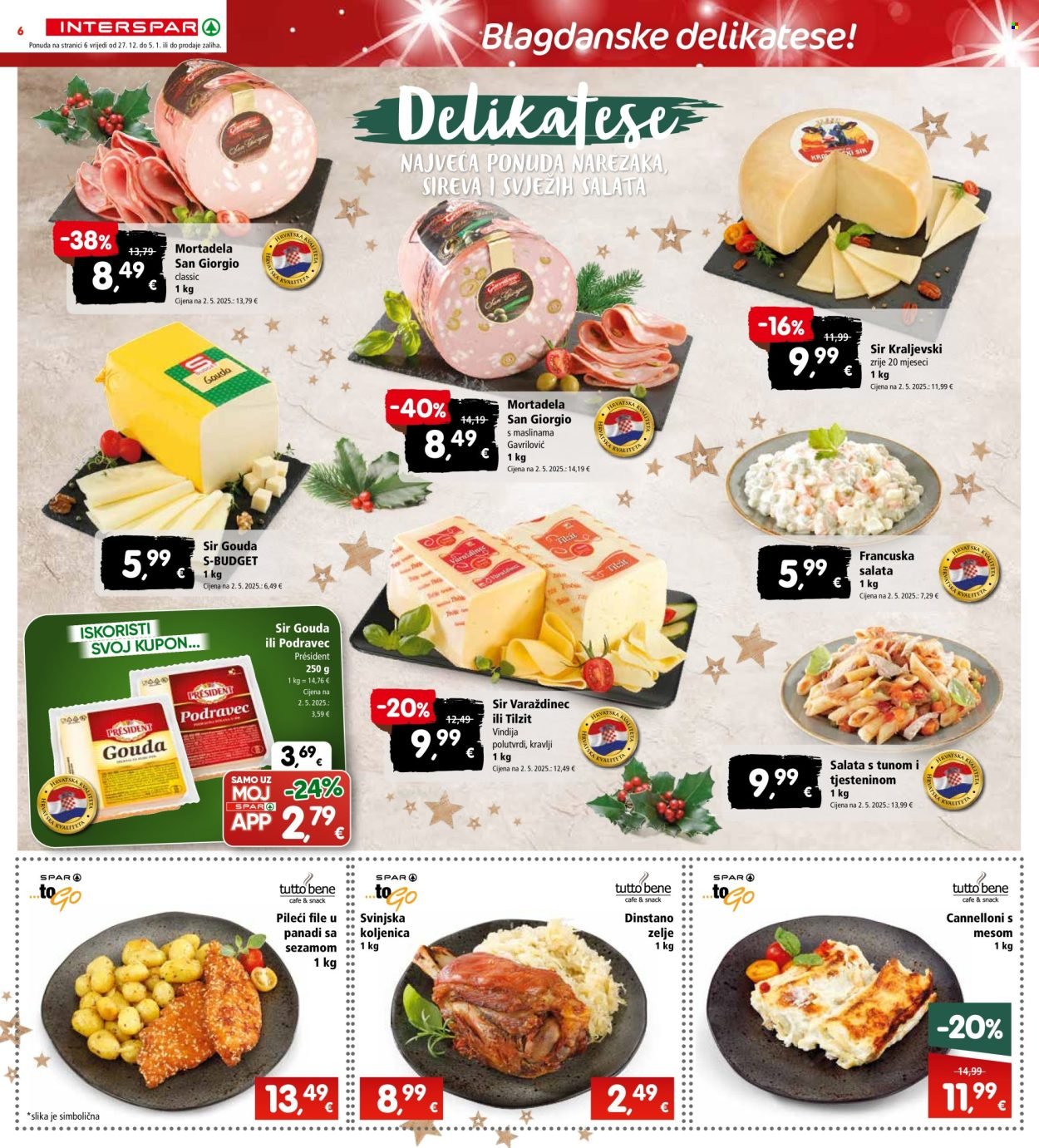 INTERSPAR katalog - Od subote 27.12.2025.