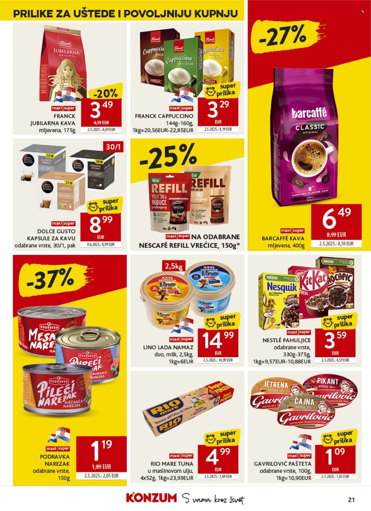 KONZUM katalog - Od srijede 22.07.2026.
