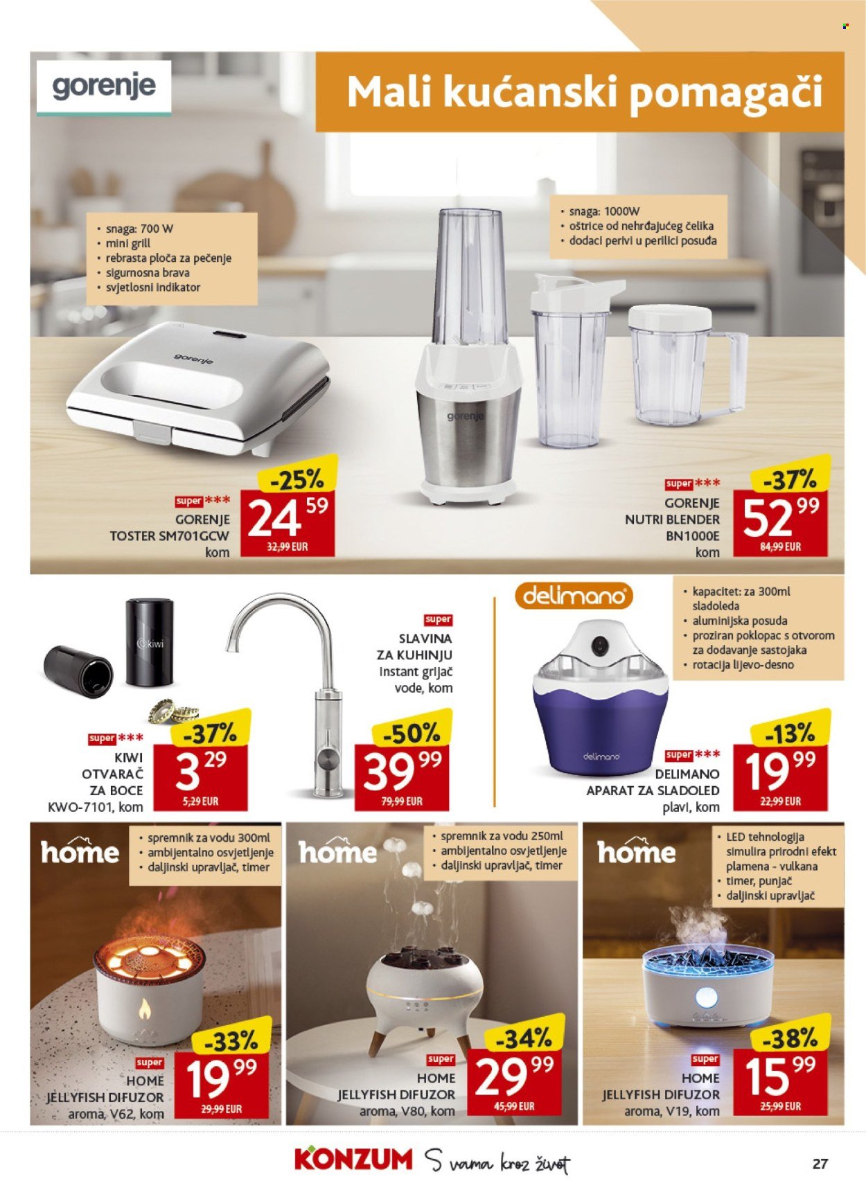 KONZUM katalog - Od srijede 22.07.2026.