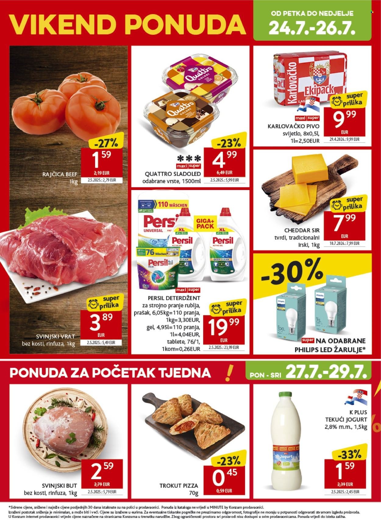 KONZUM katalog - Od srijede 22.07.2026.
