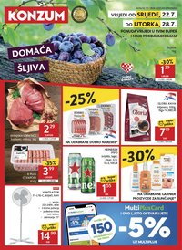KONZUM katalog - Od srijede 22.07.2026.