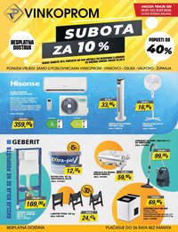 VINKOPROM katalog - subote za 10%