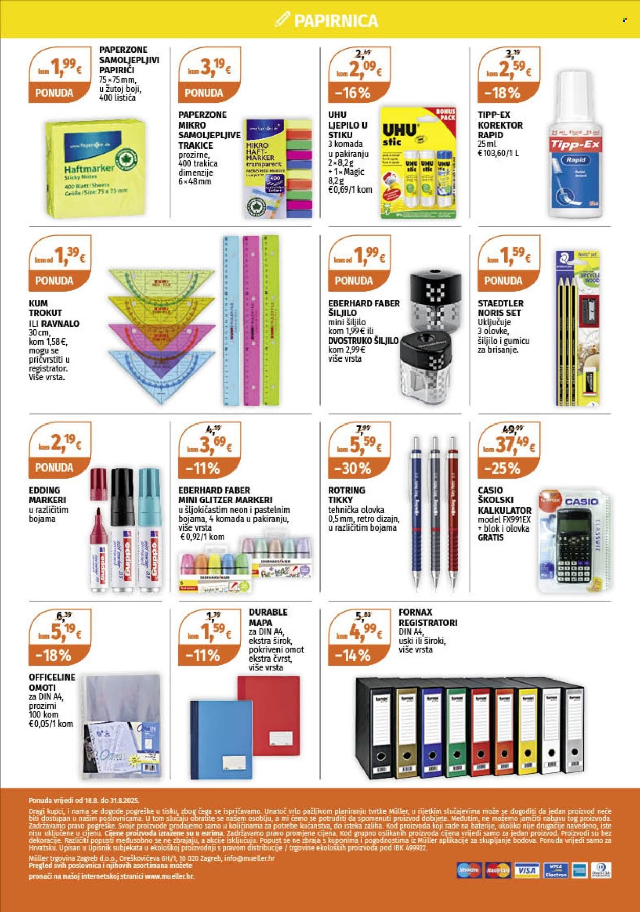 MÜLLER katalog - Spremni za školu