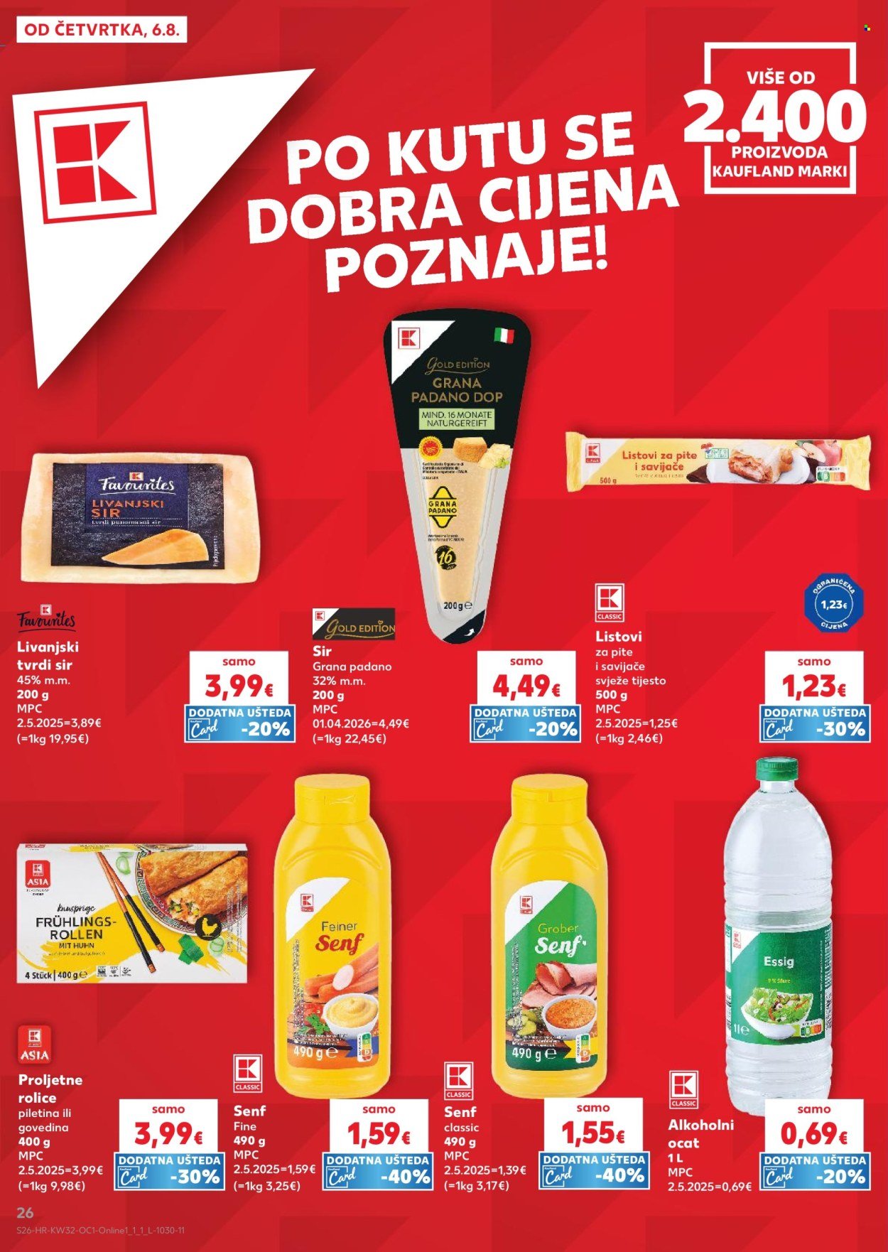 KAUFLAND katalog - Od četvrtka 06.08.2026.