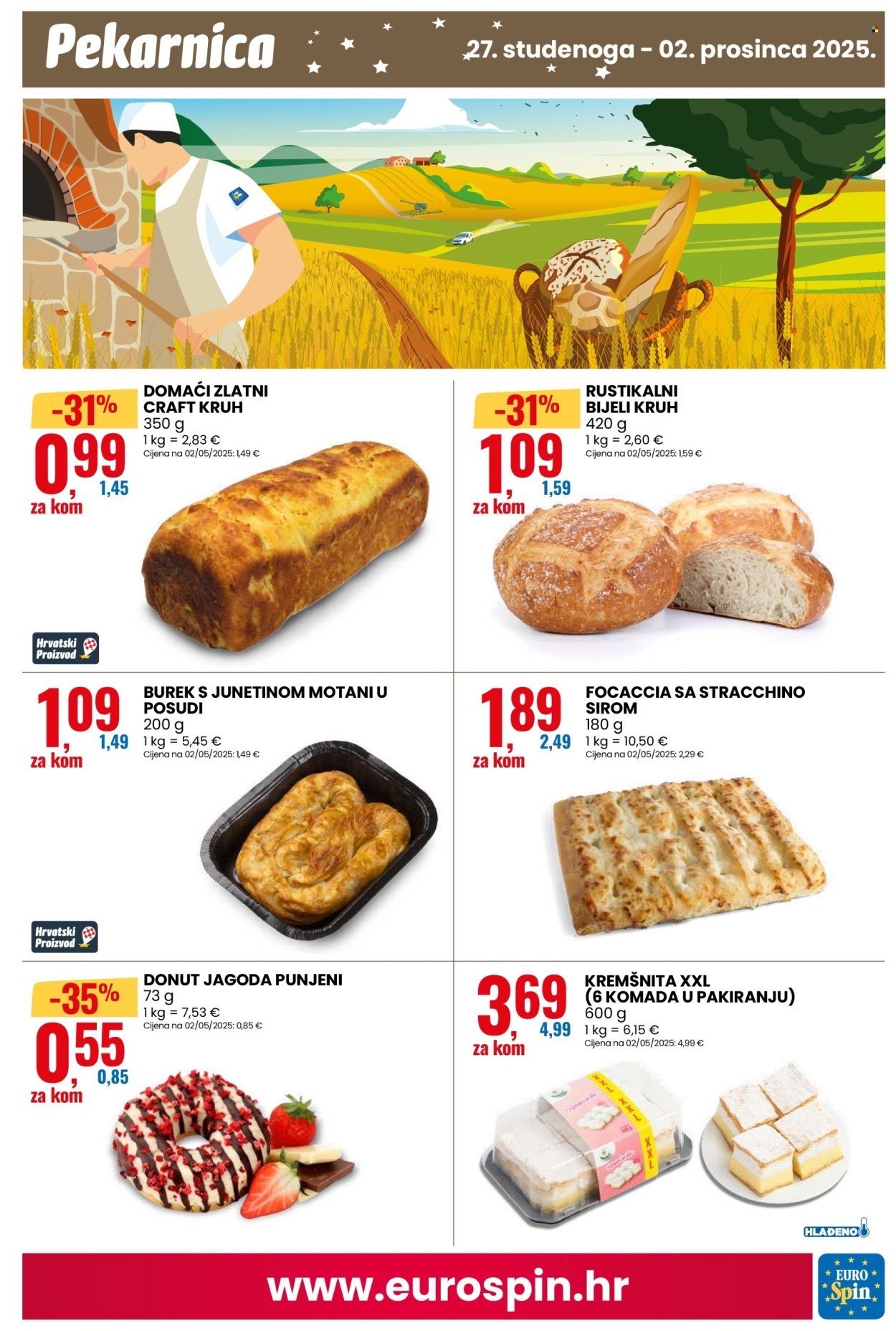 EUROSPIN katalog - Od četvrtka 27.11.2025.