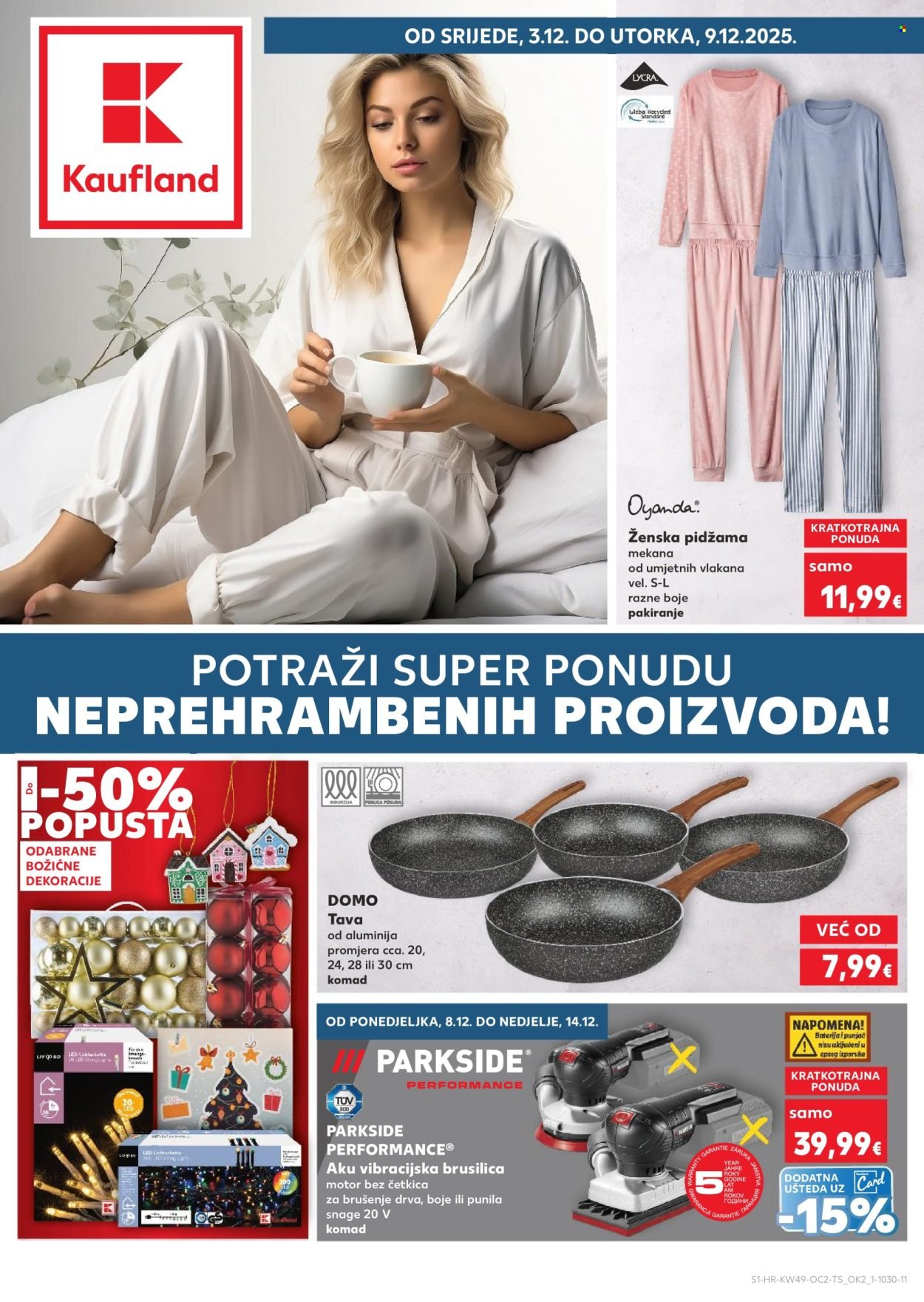 KAUFLAND katalog - Od srijede 03.12.2025.
