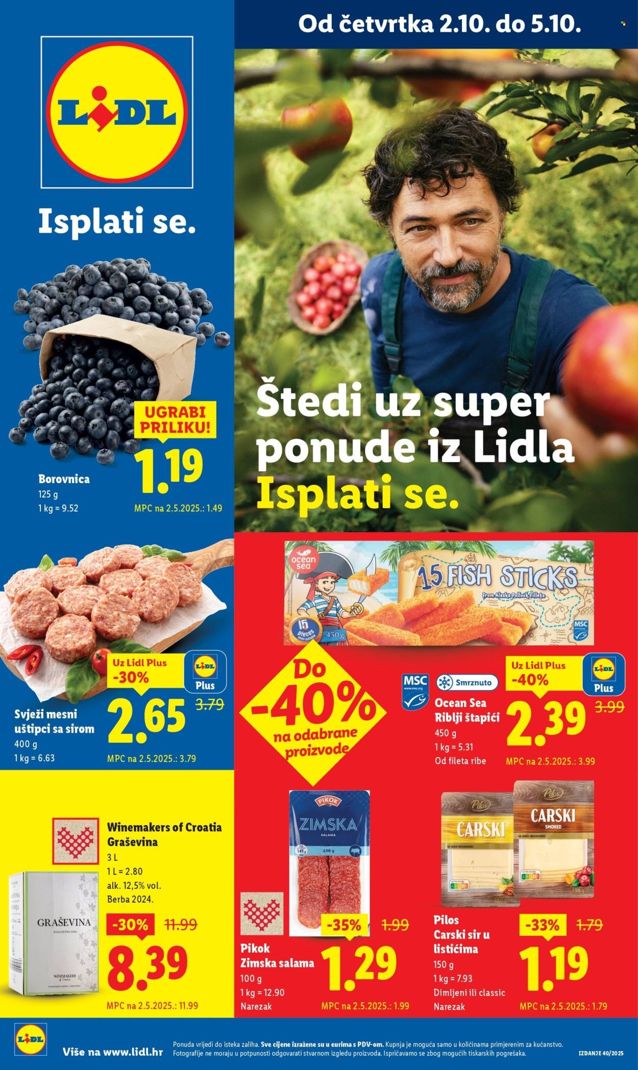 LIDL katalog - Od četvrtka 02.10.2025.