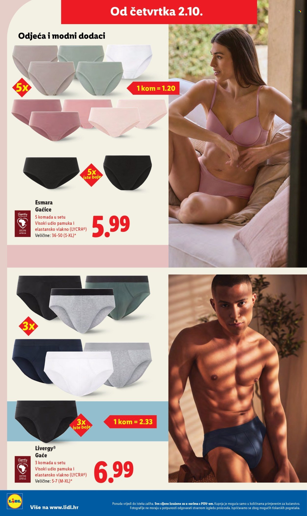 LIDL katalog - Od četvrtka 02.10.2025.