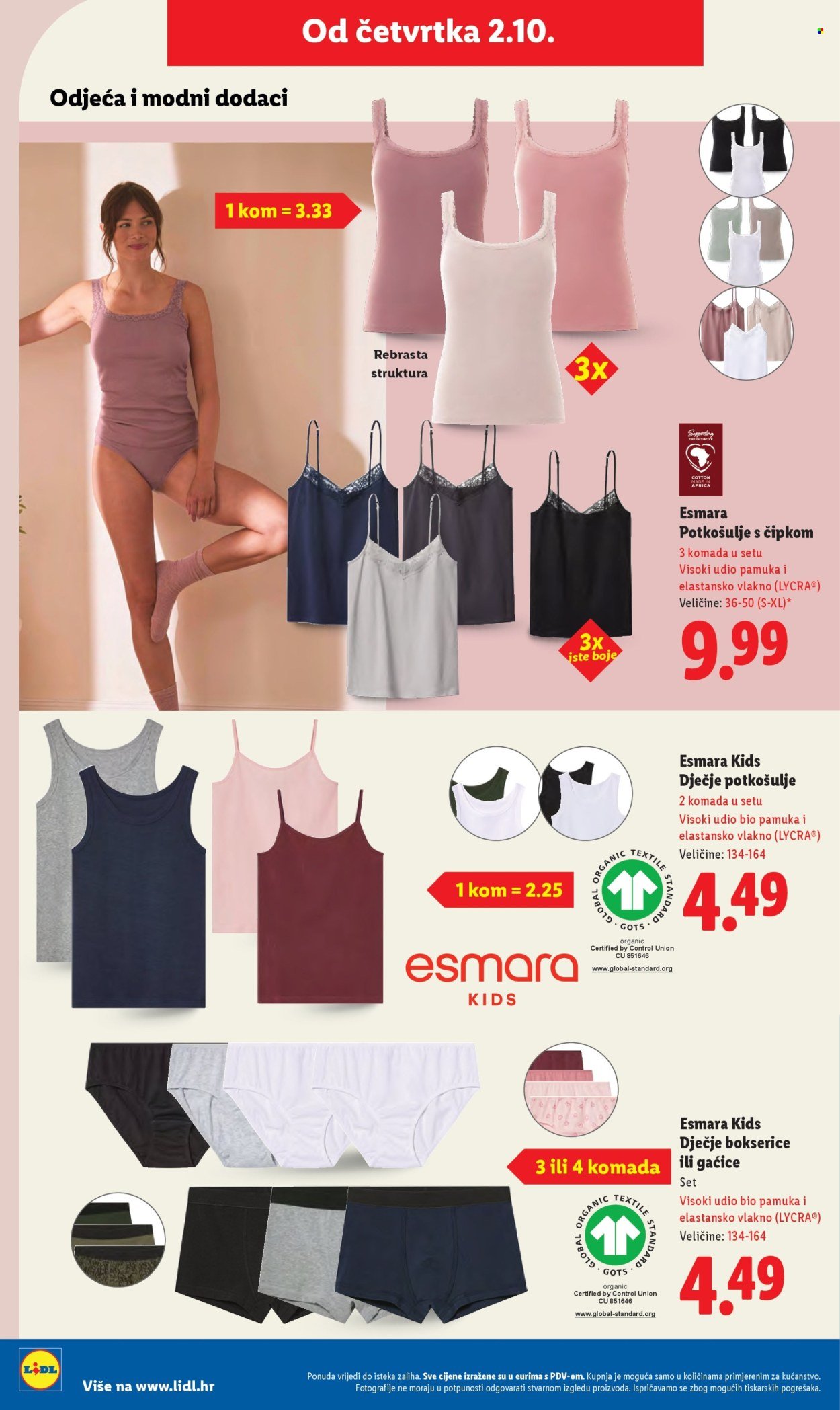 LIDL katalog - Od četvrtka 02.10.2025.