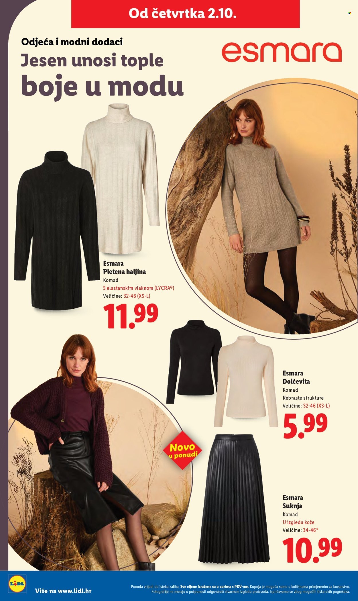 LIDL katalog - Od četvrtka 02.10.2025.
