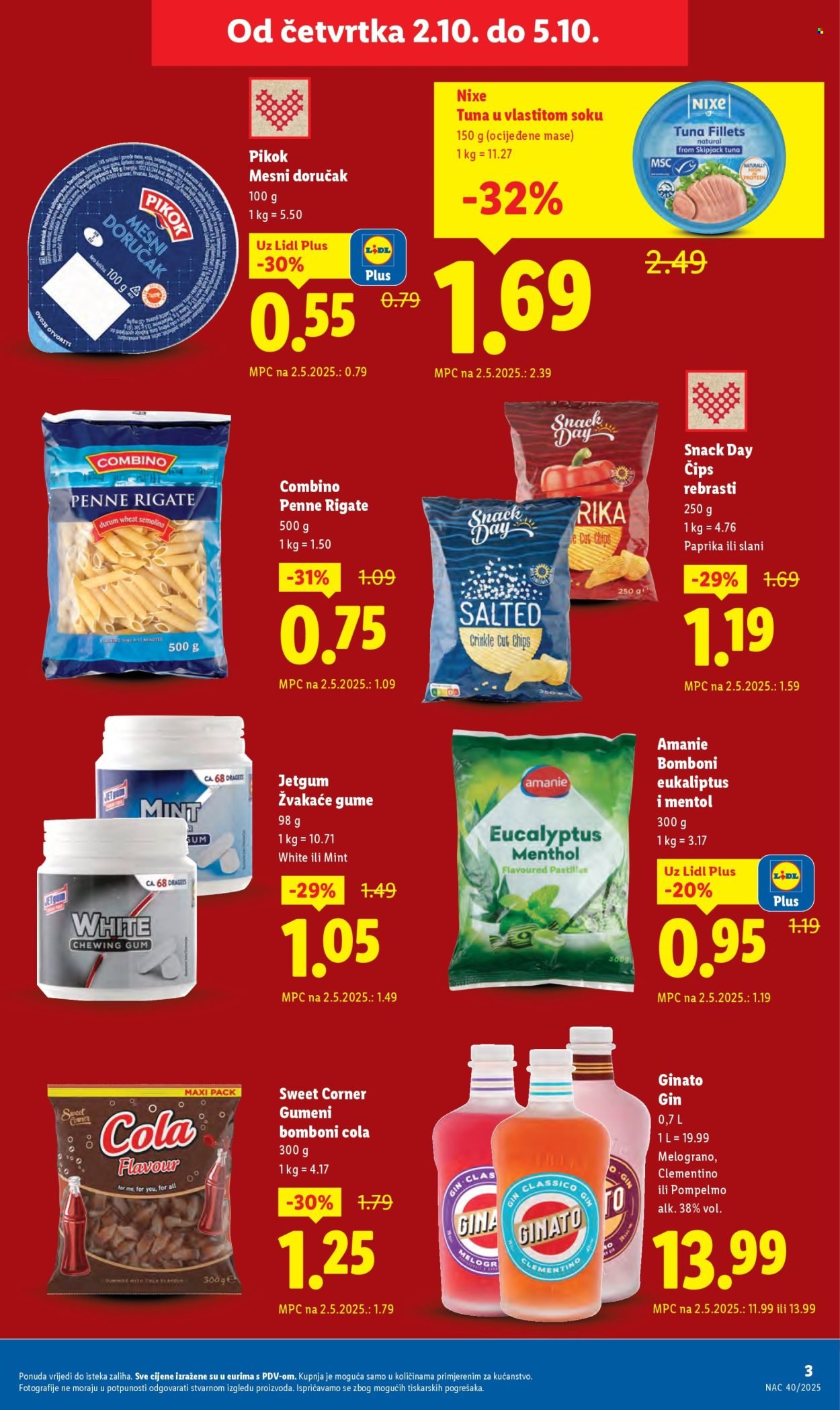LIDL katalog - Od četvrtka 02.10.2025.