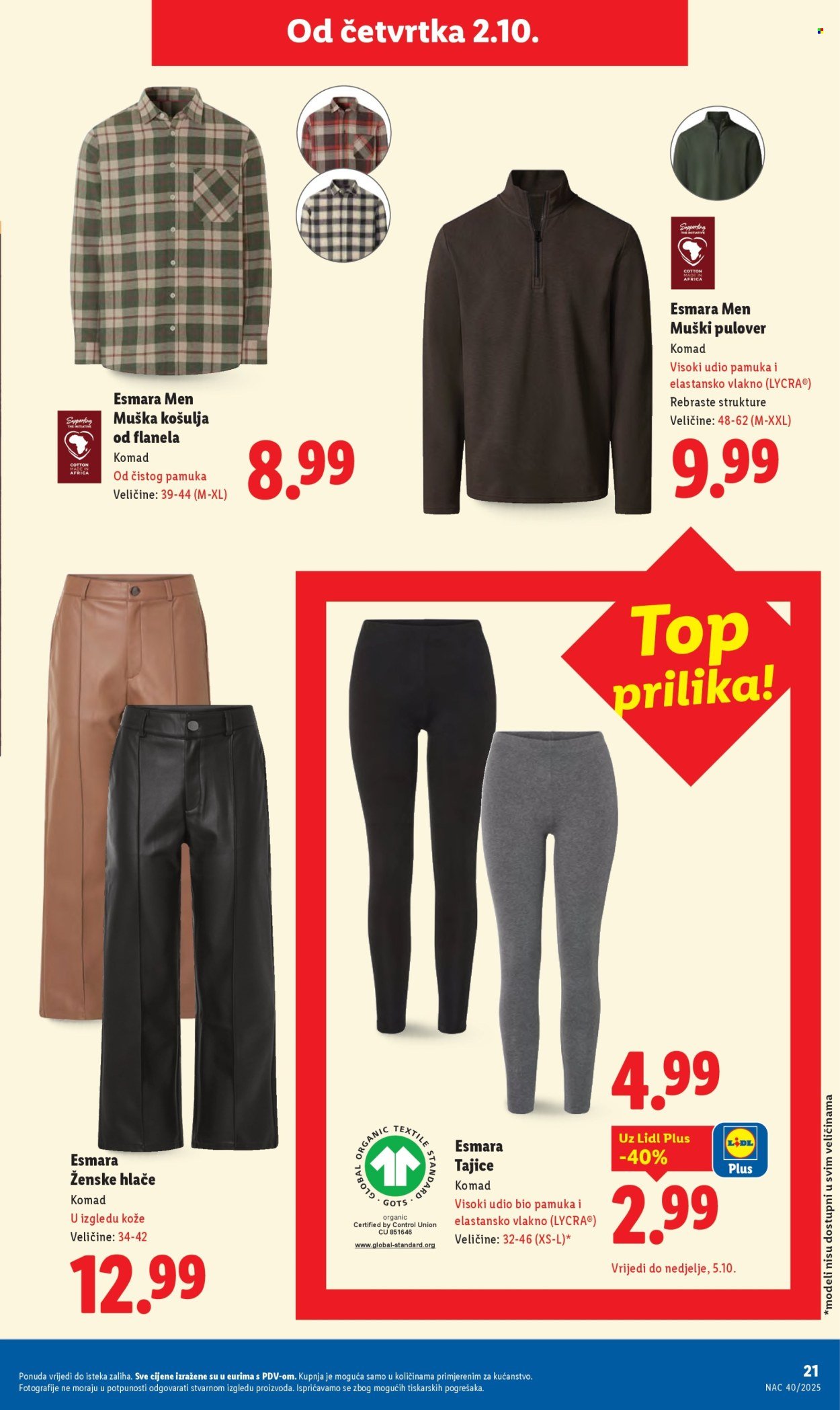 LIDL katalog - Od četvrtka 02.10.2025.