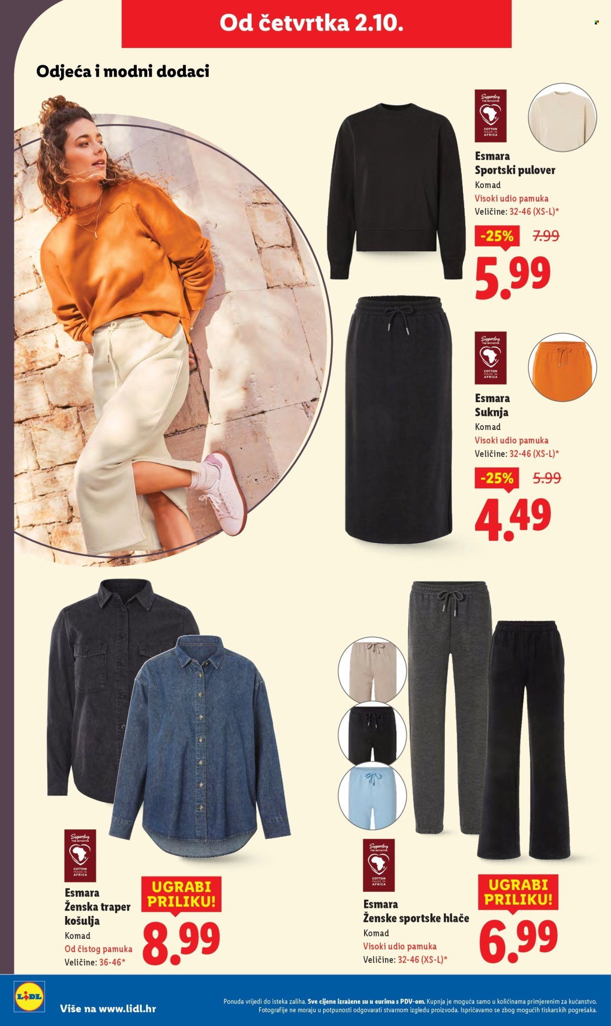 LIDL katalog - Od četvrtka 02.10.2025.