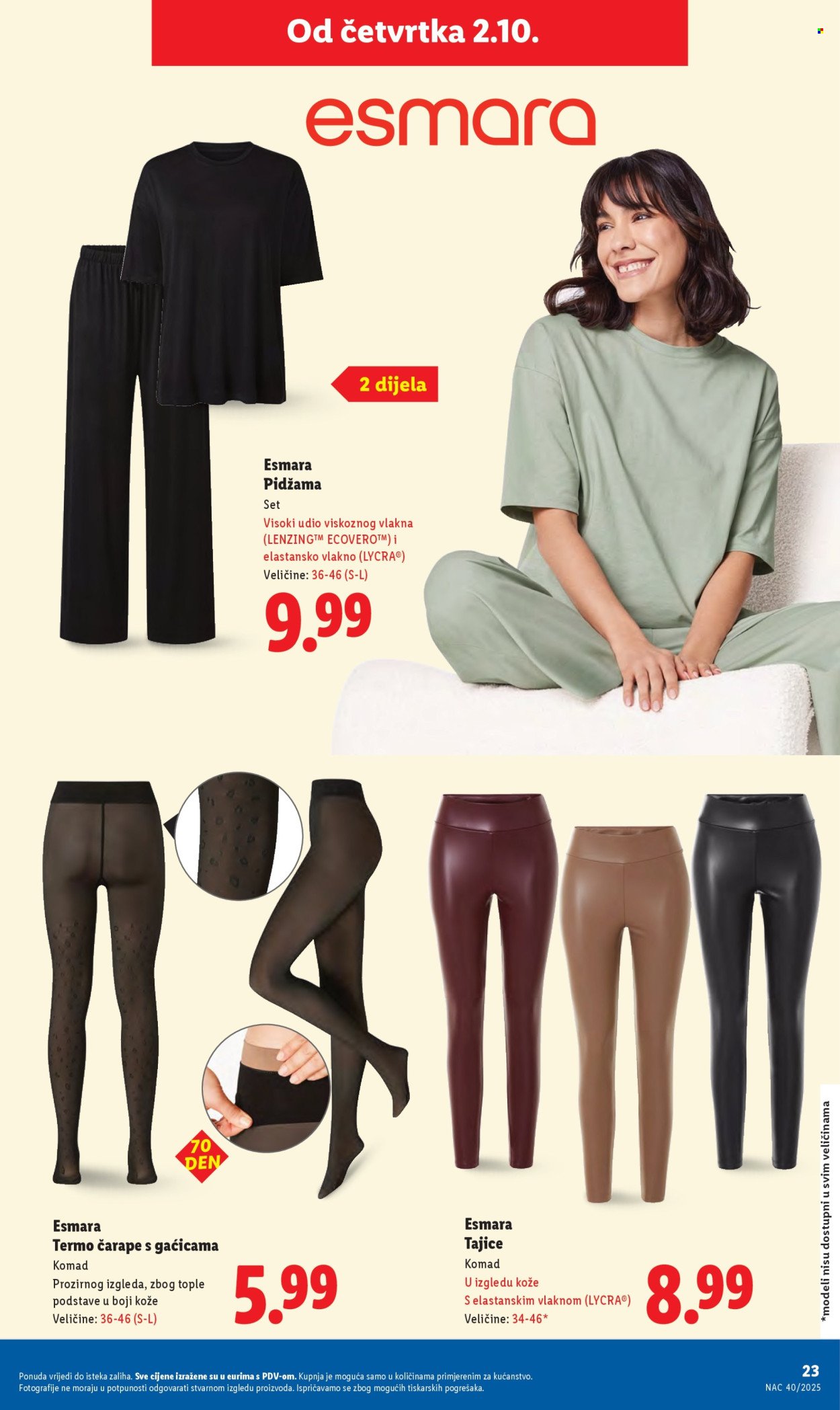 LIDL katalog - Od četvrtka 02.10.2025.