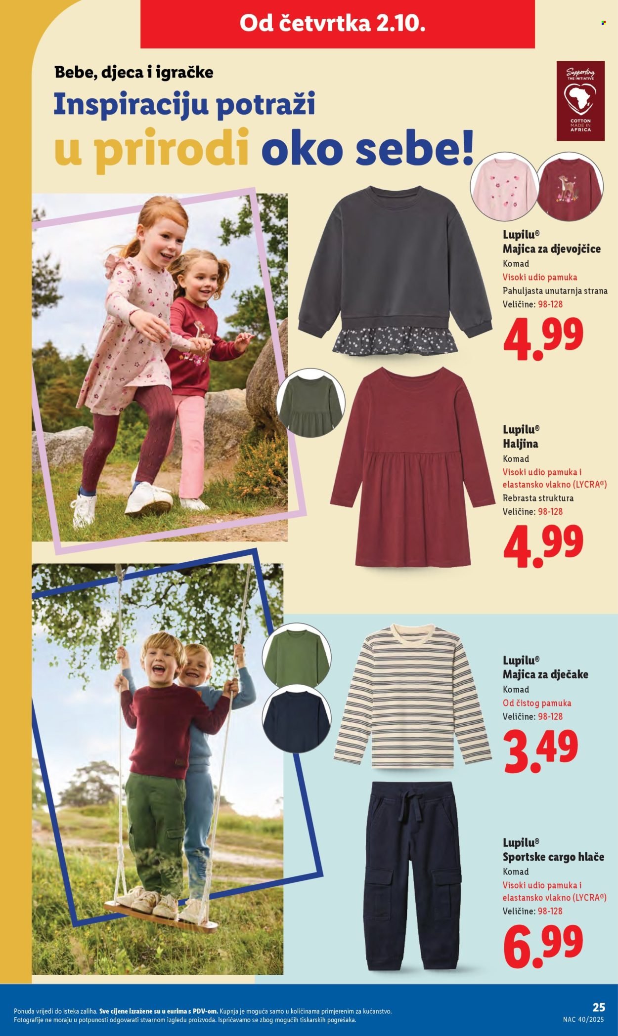 LIDL katalog - Od četvrtka 02.10.2025.