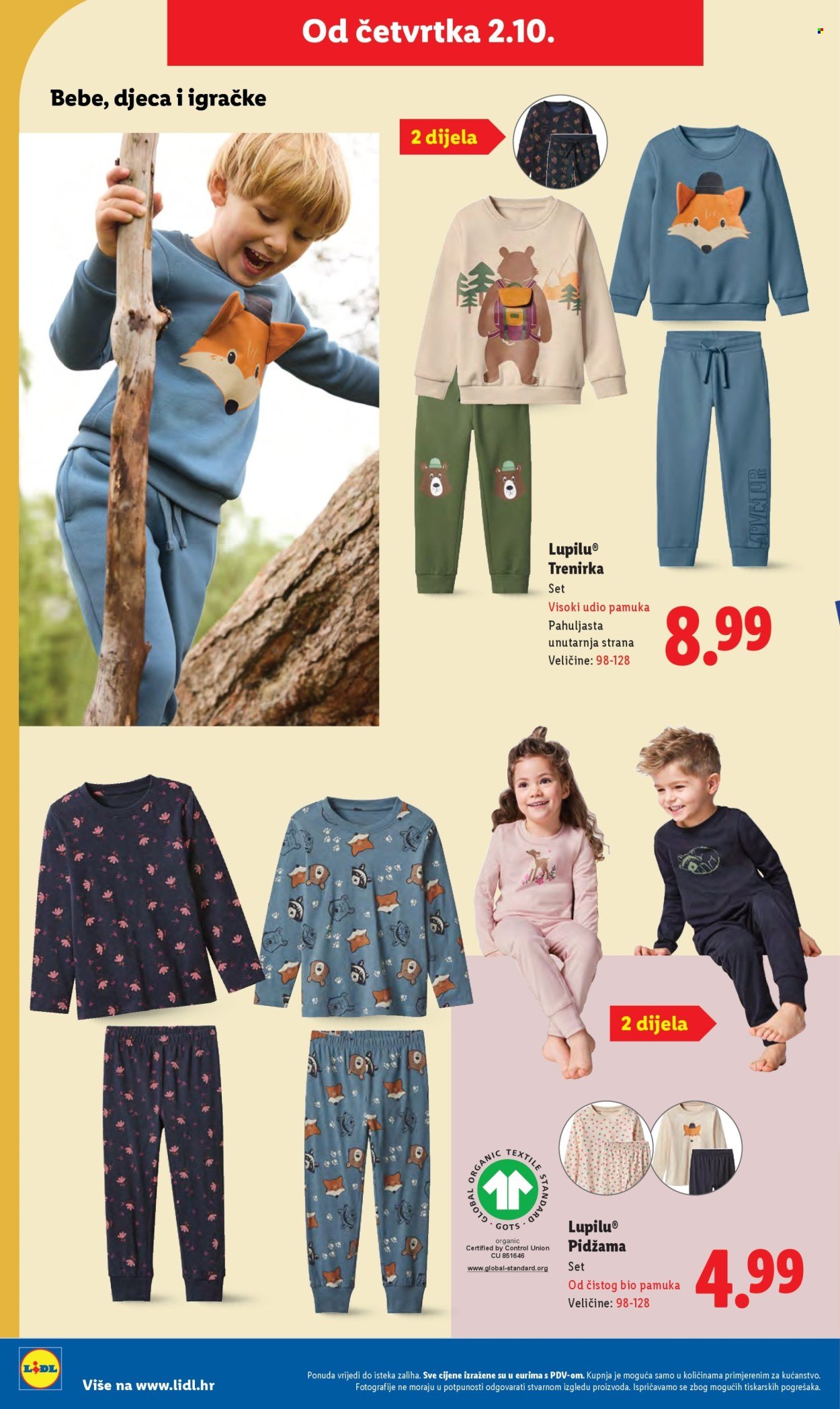 LIDL katalog - Od četvrtka 02.10.2025.