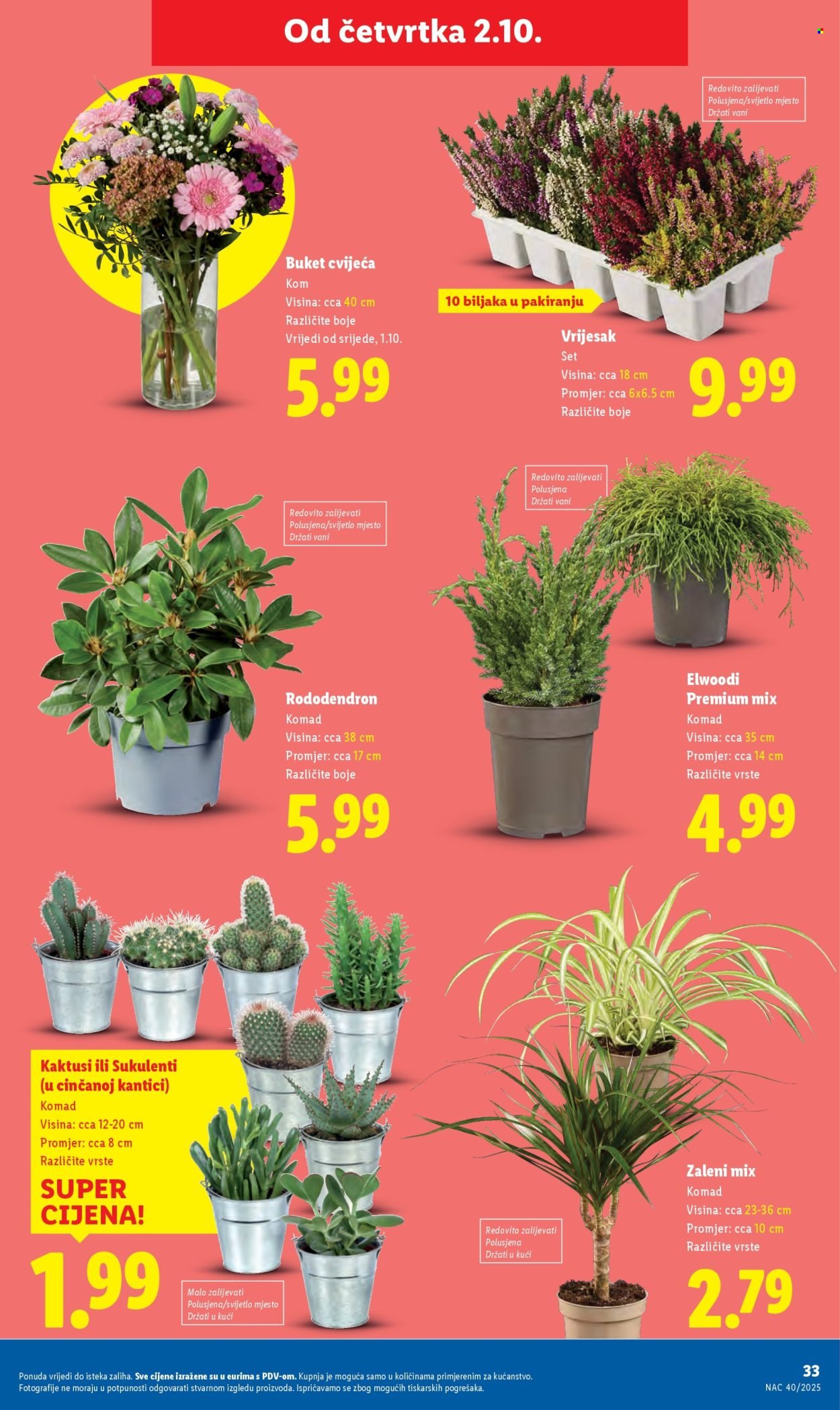 LIDL katalog - Od četvrtka 02.10.2025.