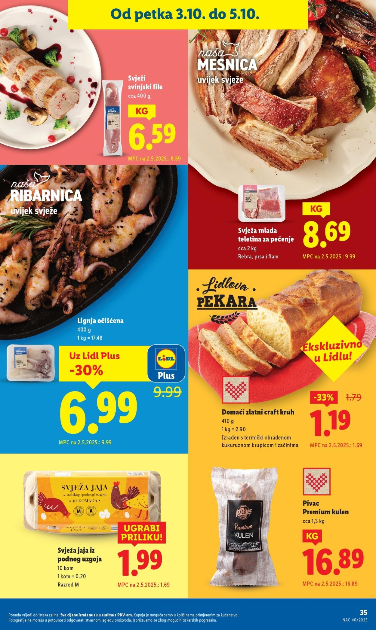 LIDL katalog - Od četvrtka 02.10.2025.