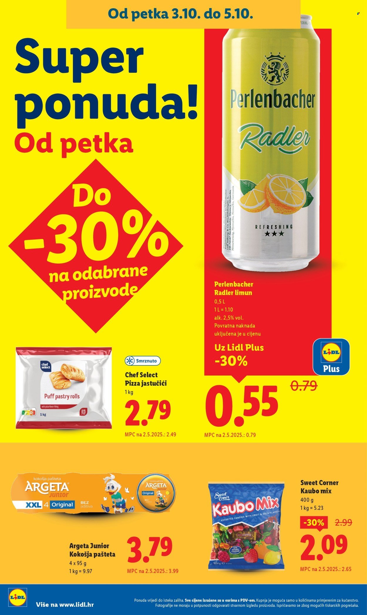 LIDL katalog - Od četvrtka 02.10.2025.