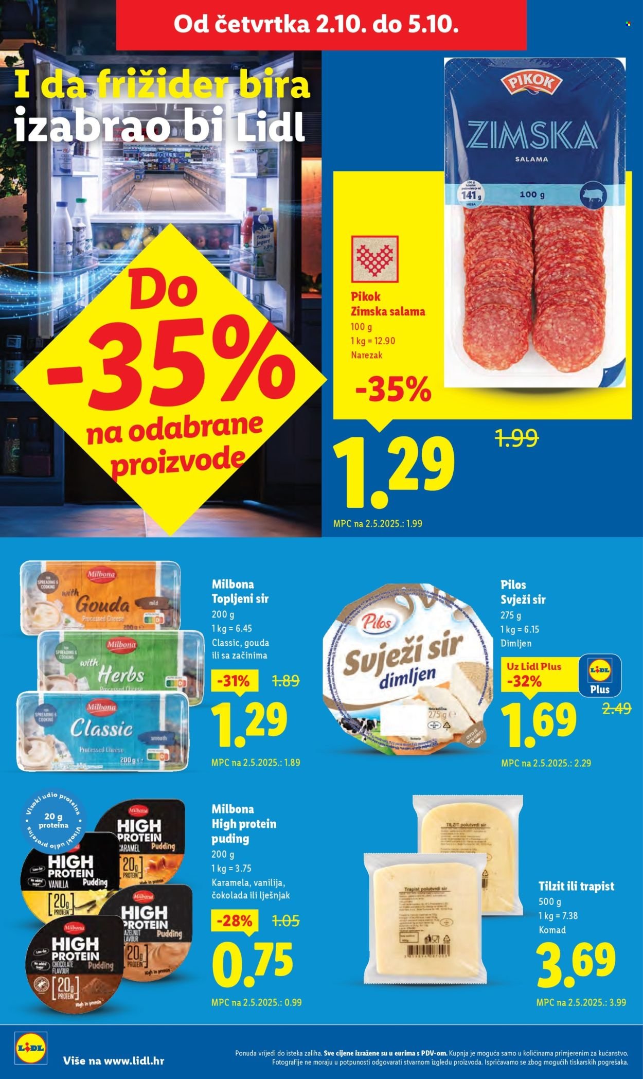 LIDL katalog - Od četvrtka 02.10.2025.