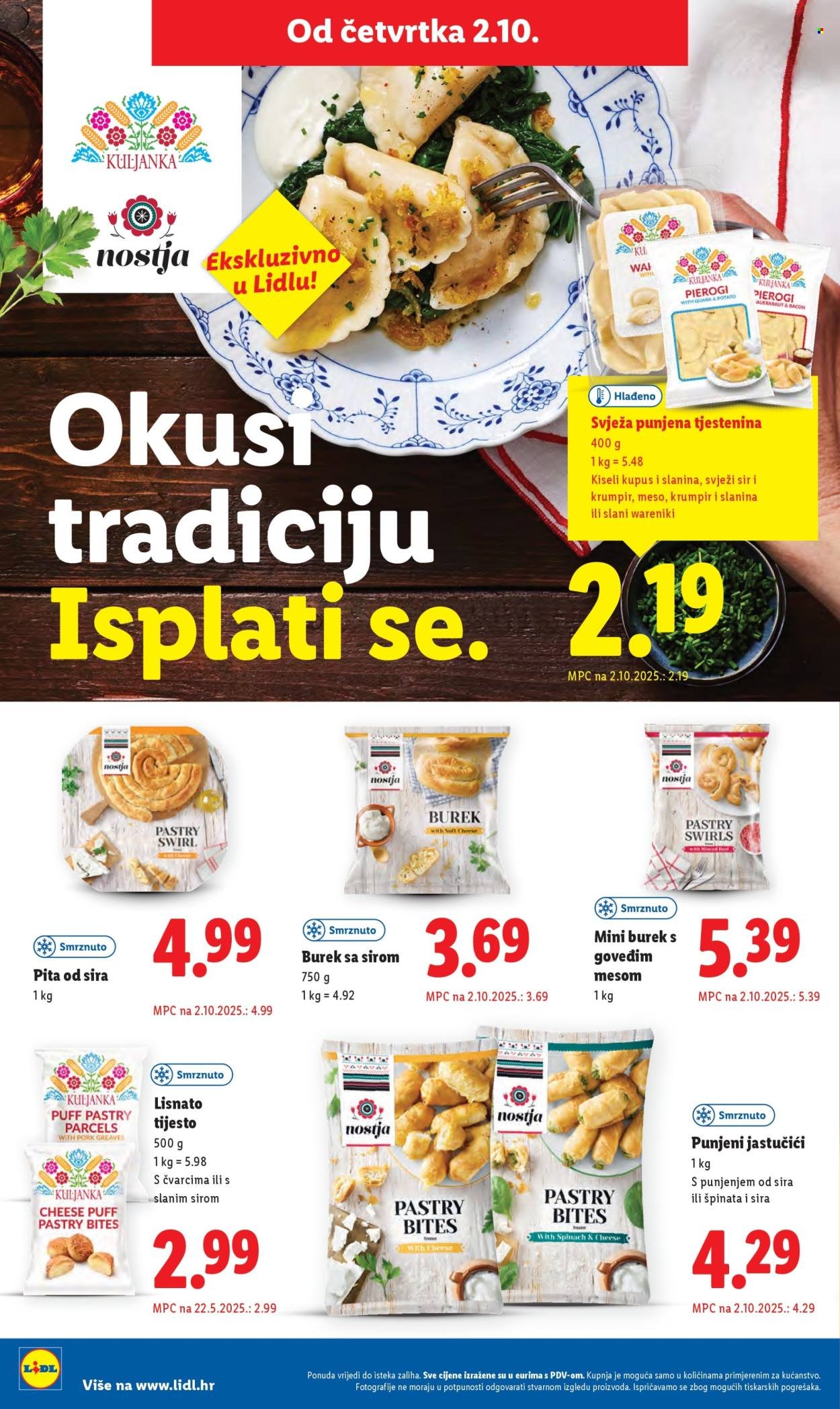LIDL katalog - Od četvrtka 02.10.2025.