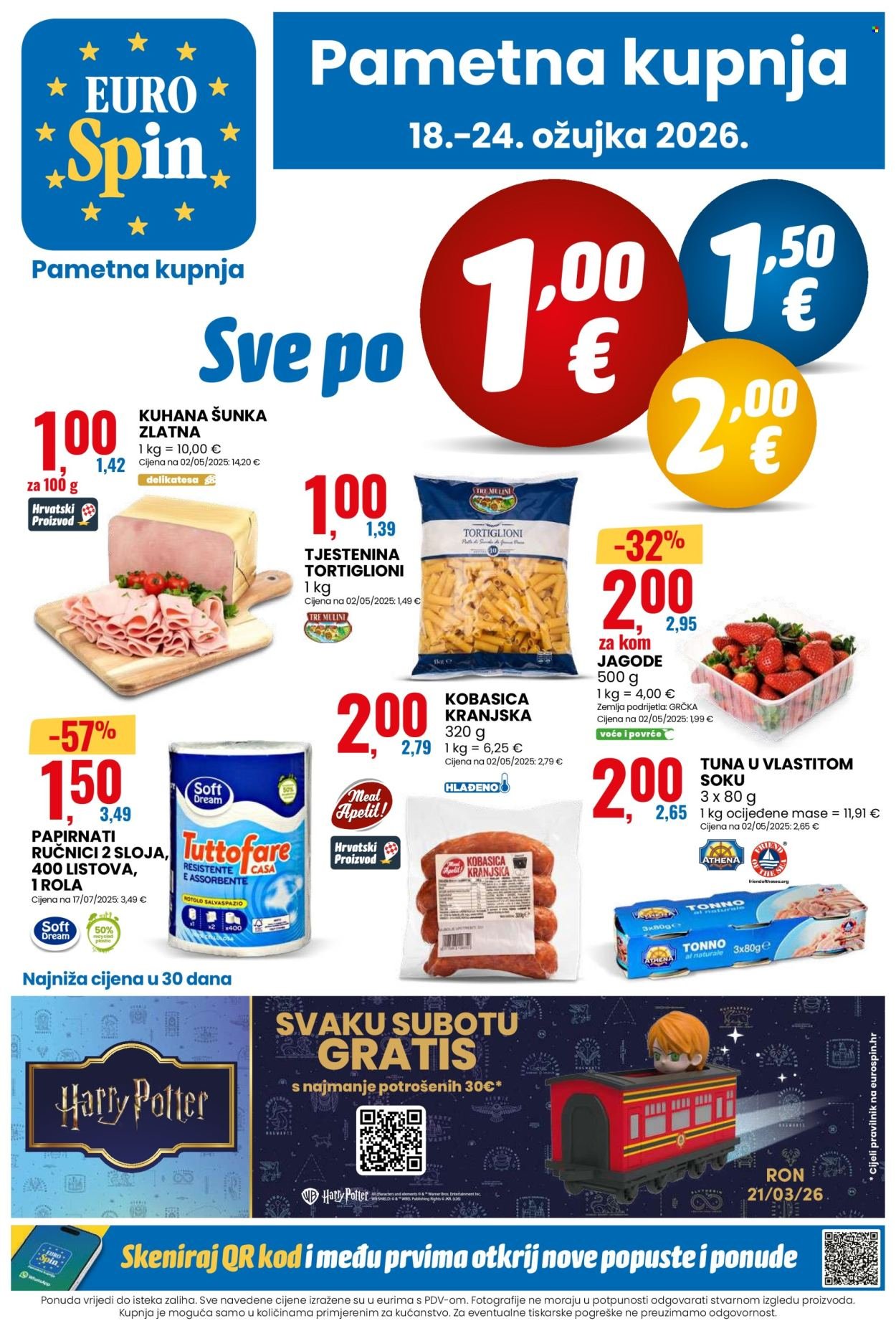 EUROSPIN katalog - Od srijede 18.03.2026.