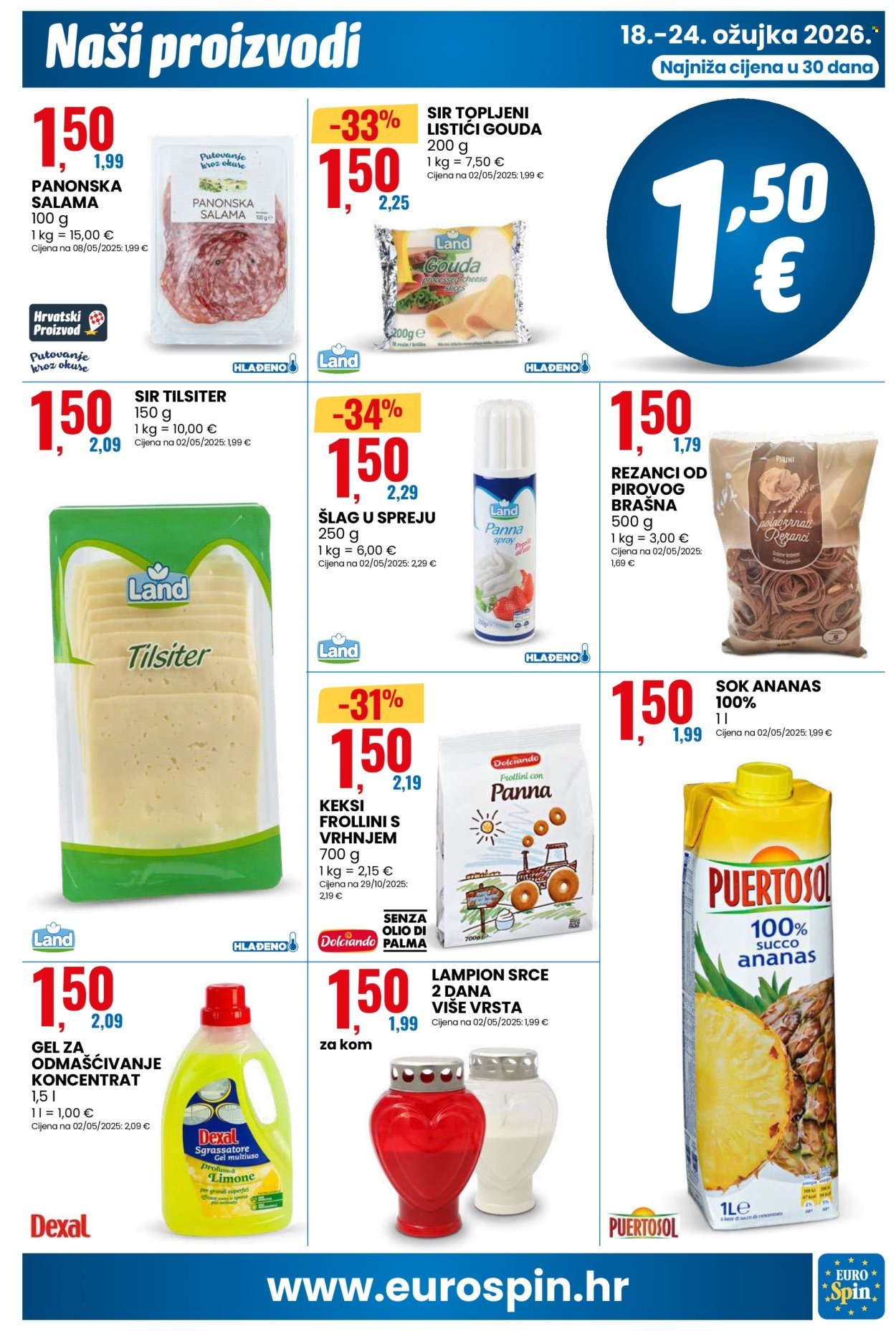 EUROSPIN katalog - Od srijede 18.03.2026.