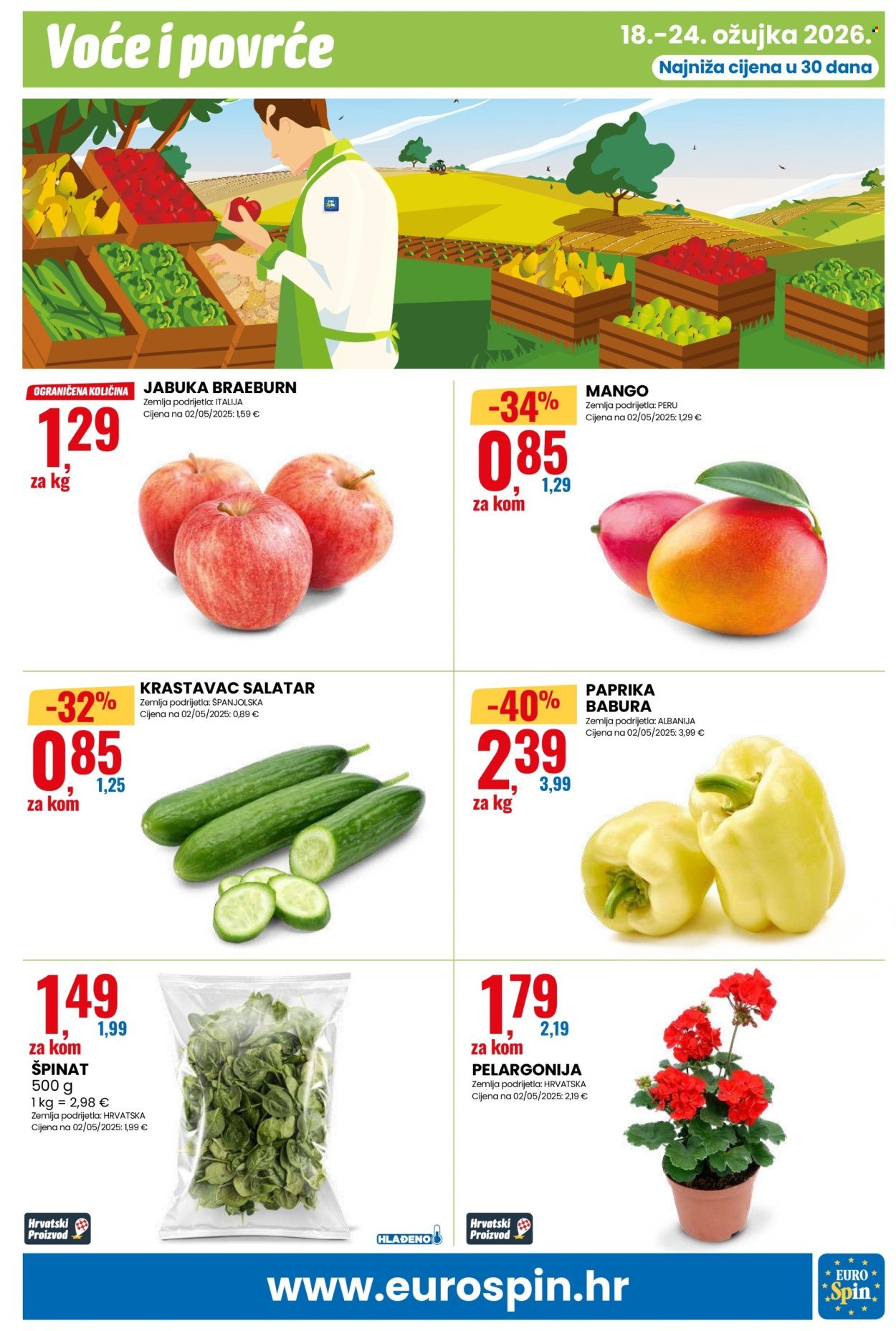 EUROSPIN katalog - Od srijede 18.03.2026.
