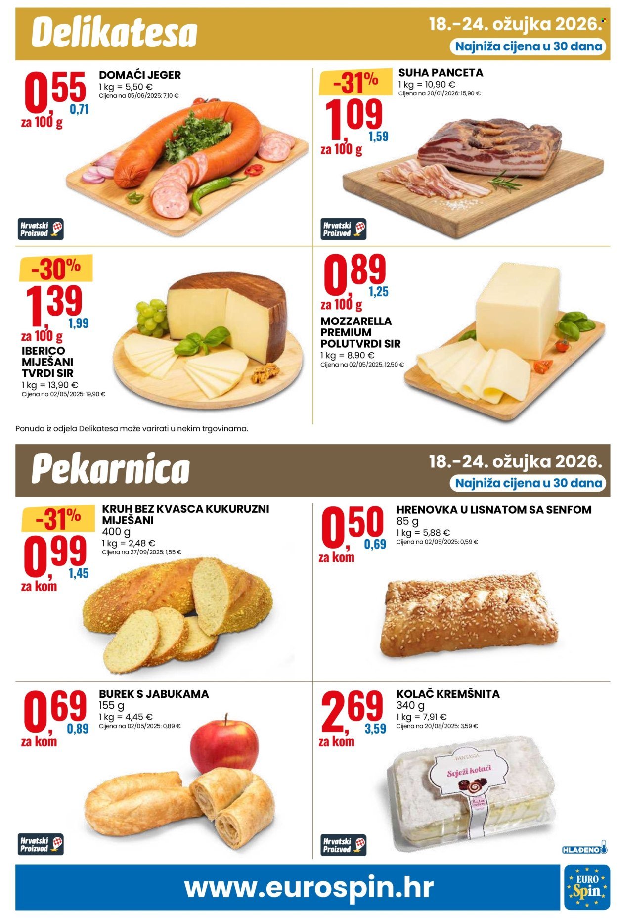 EUROSPIN katalog - Od srijede 18.03.2026.