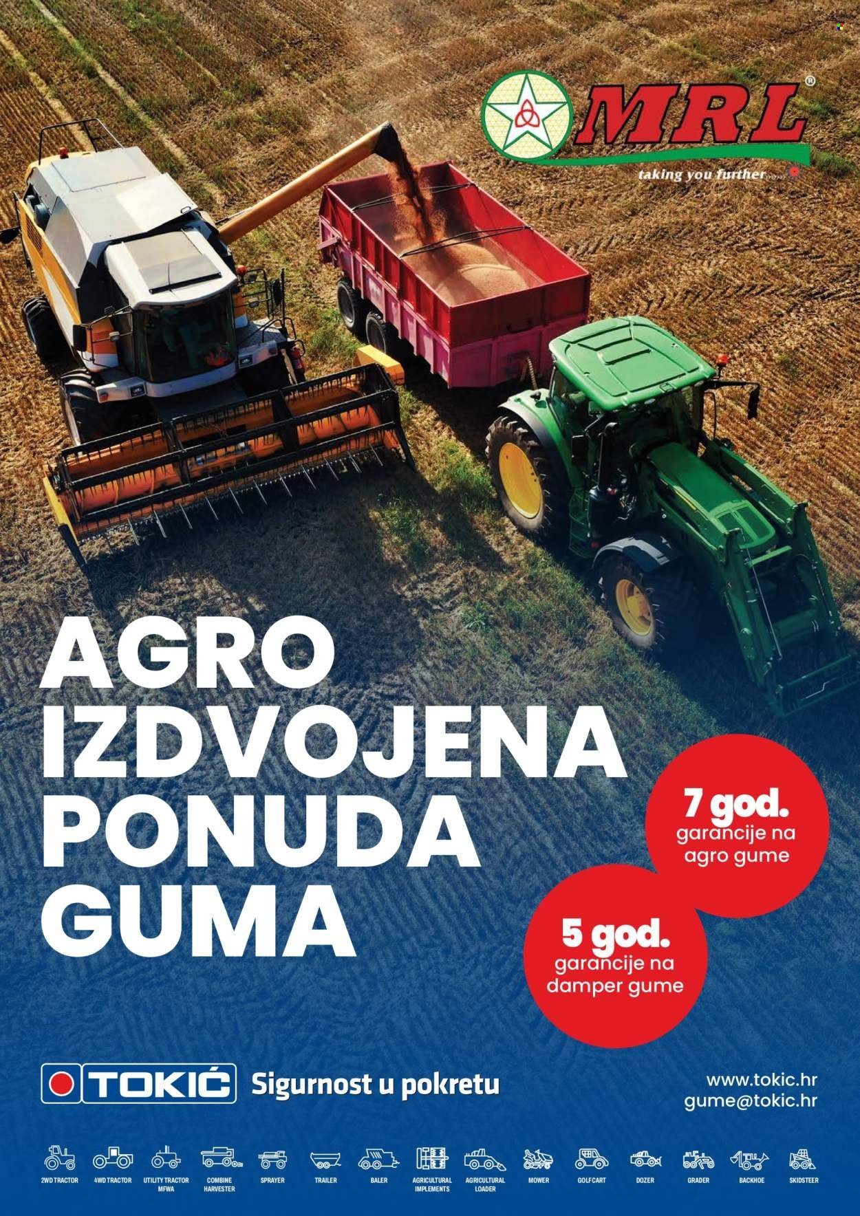 TOKIĆ katalog - Agro gume akcija