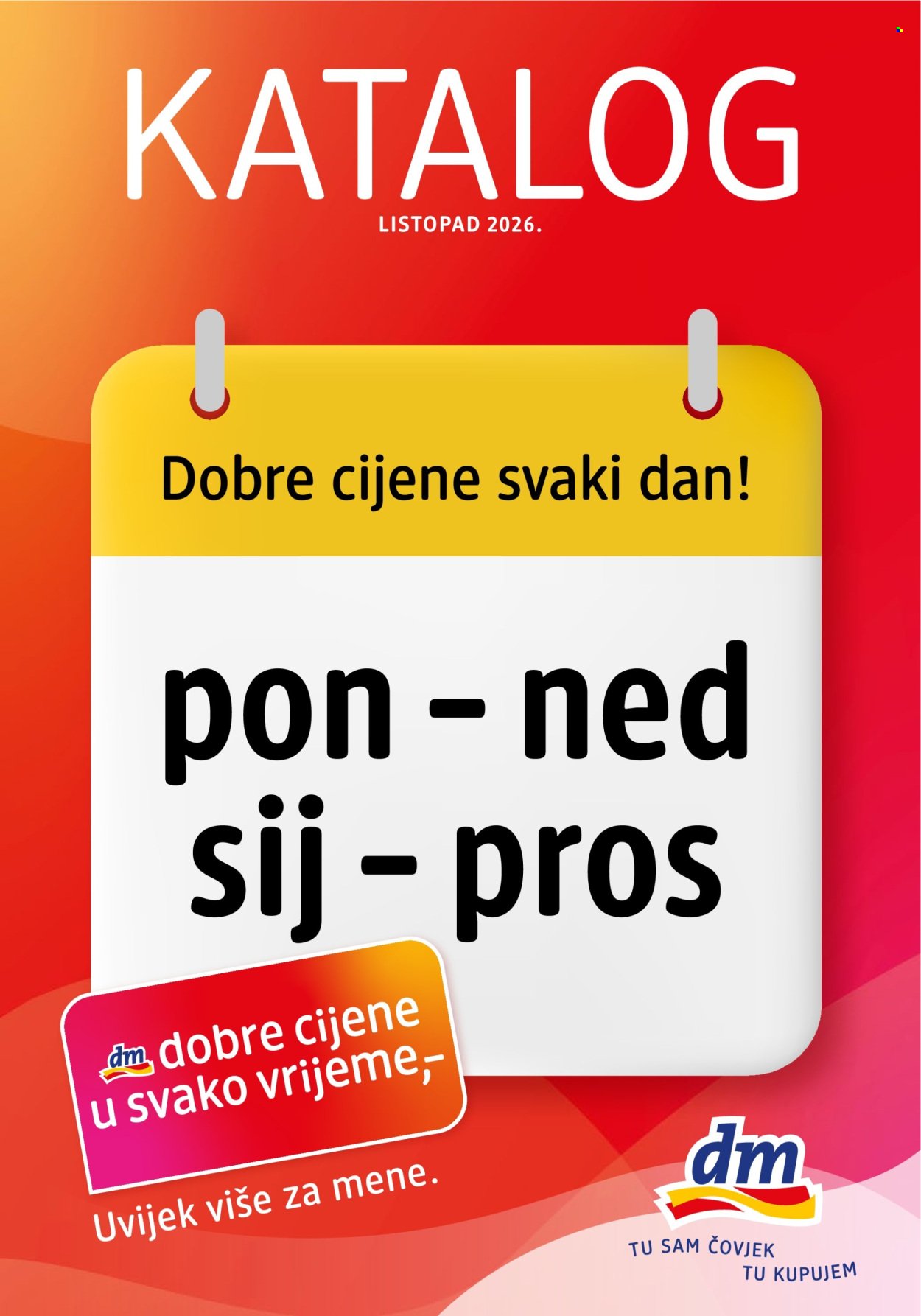 DM katalog - Od četvrtka 01.10.2026.