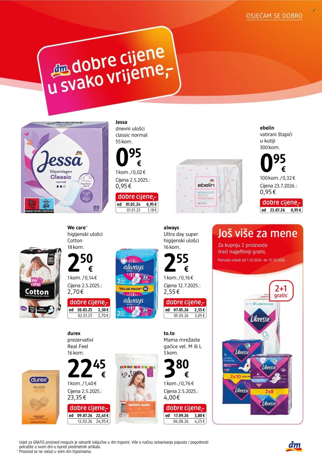 DM katalog - Od četvrtka 01.10.2026.