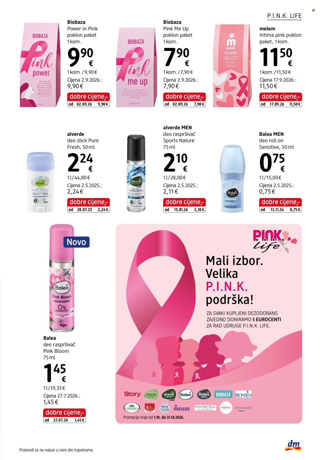 DM katalog - Od četvrtka 01.10.2026.