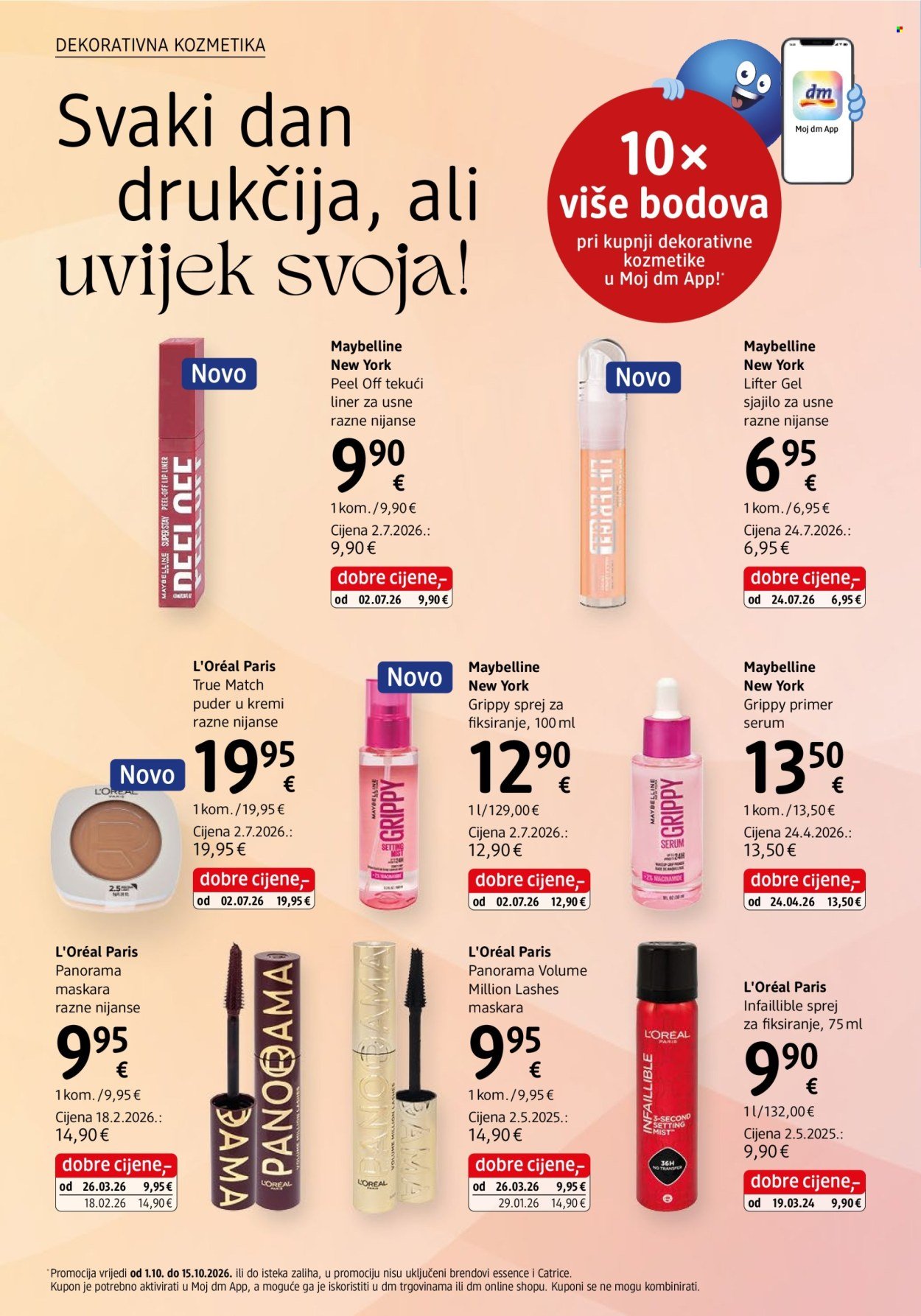 DM katalog - Od četvrtka 01.10.2026.