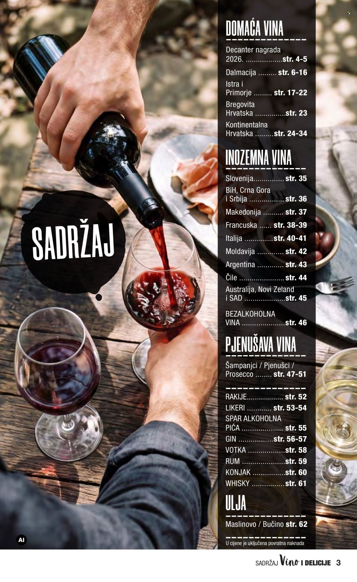 INTERSPAR katalog - Vino i delicije