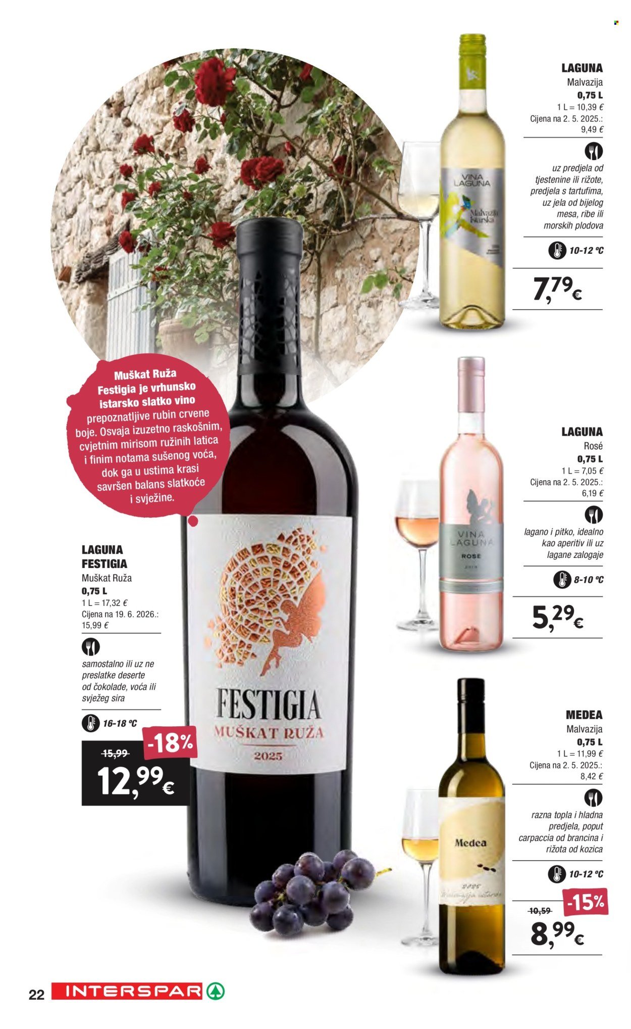 INTERSPAR katalog - Vino i delicije