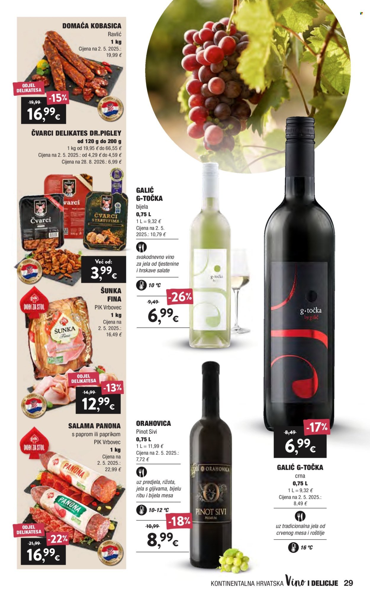 INTERSPAR katalog - Vino i delicije