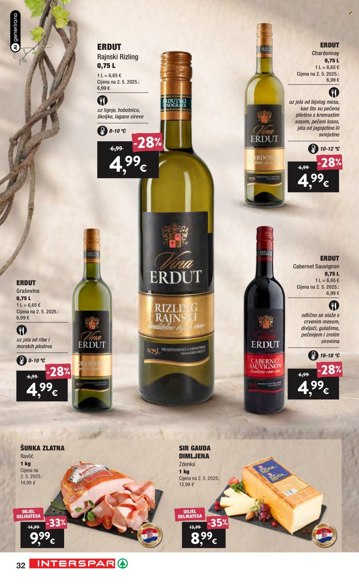 INTERSPAR katalog - Vino i delicije