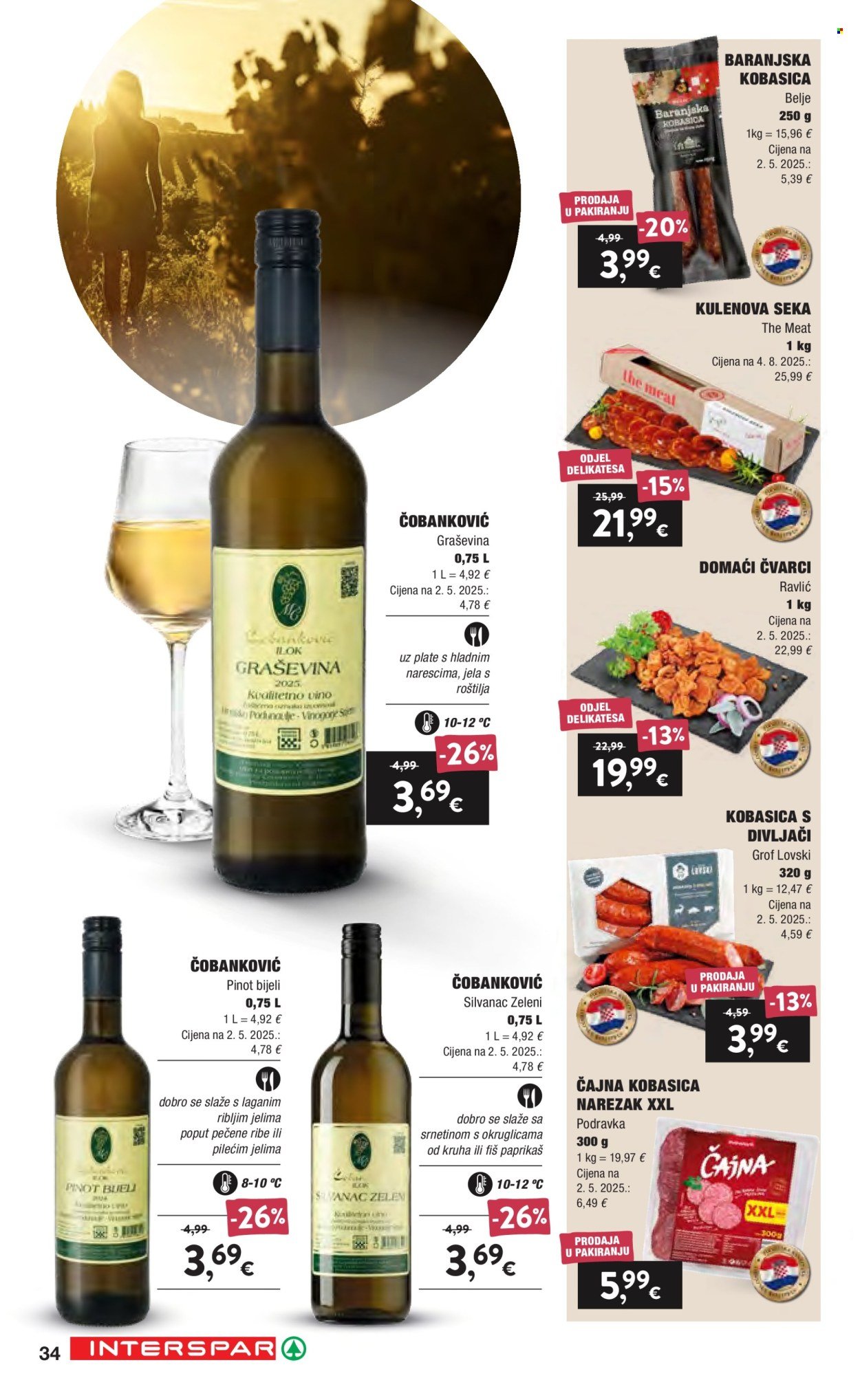 INTERSPAR katalog - Vino i delicije