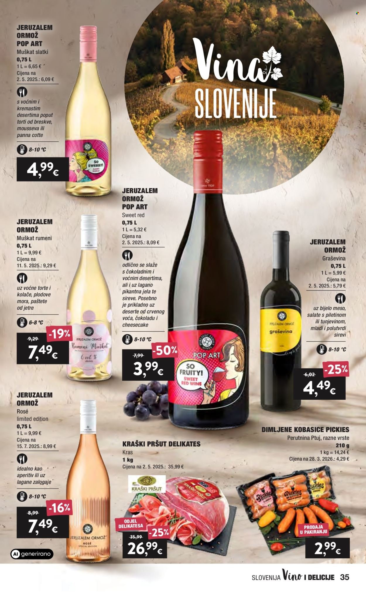 INTERSPAR katalog - Vino i delicije