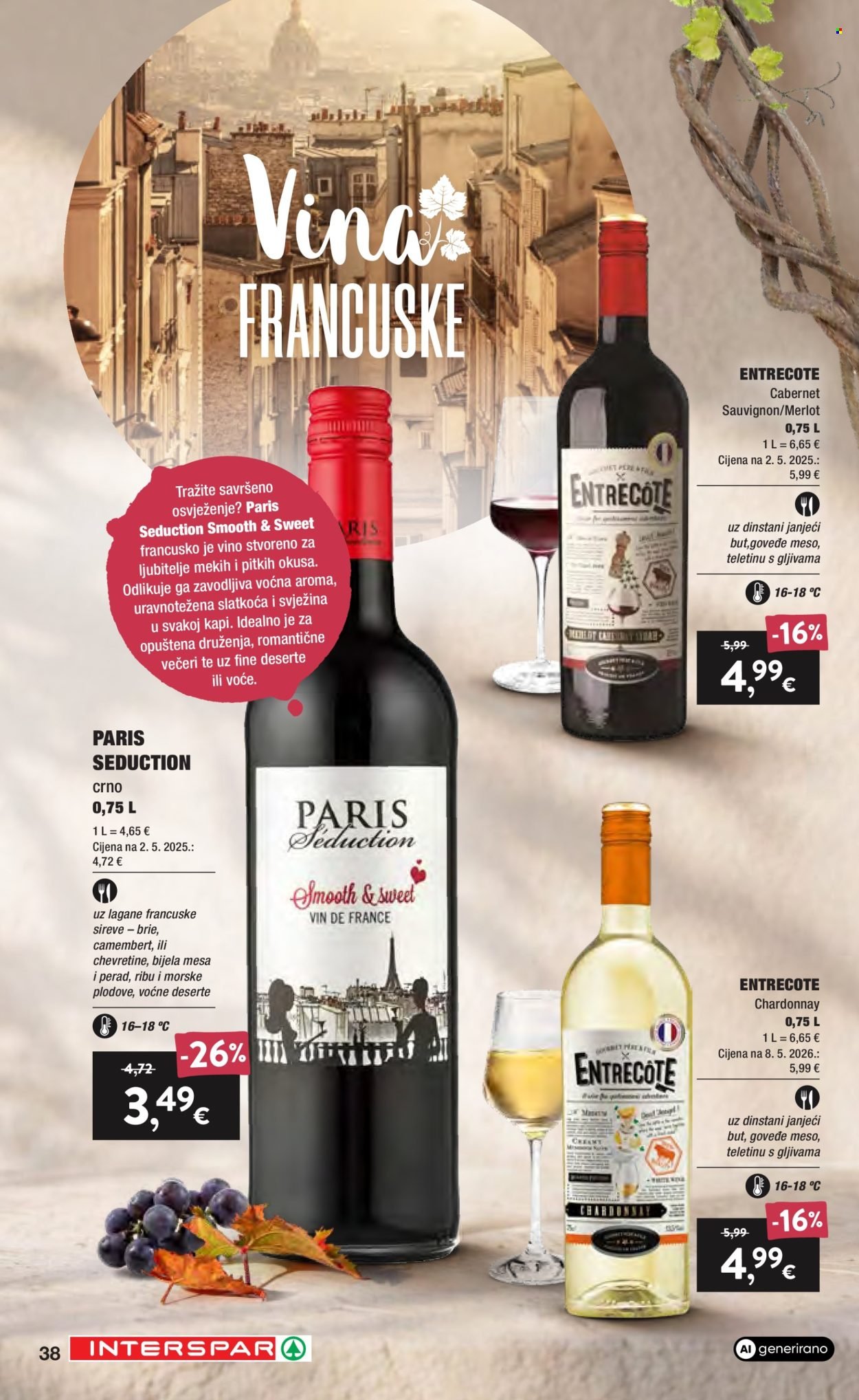 INTERSPAR katalog - Vino i delicije
