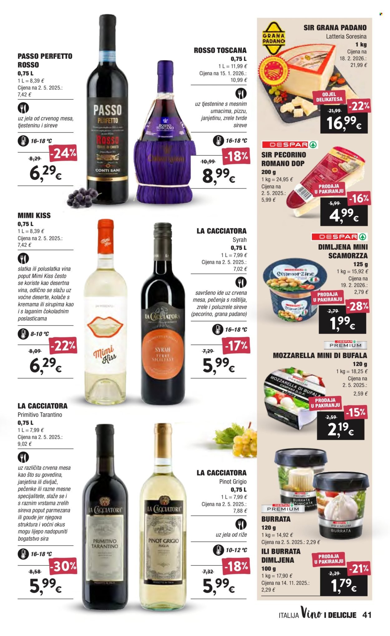 INTERSPAR katalog - Vino i delicije