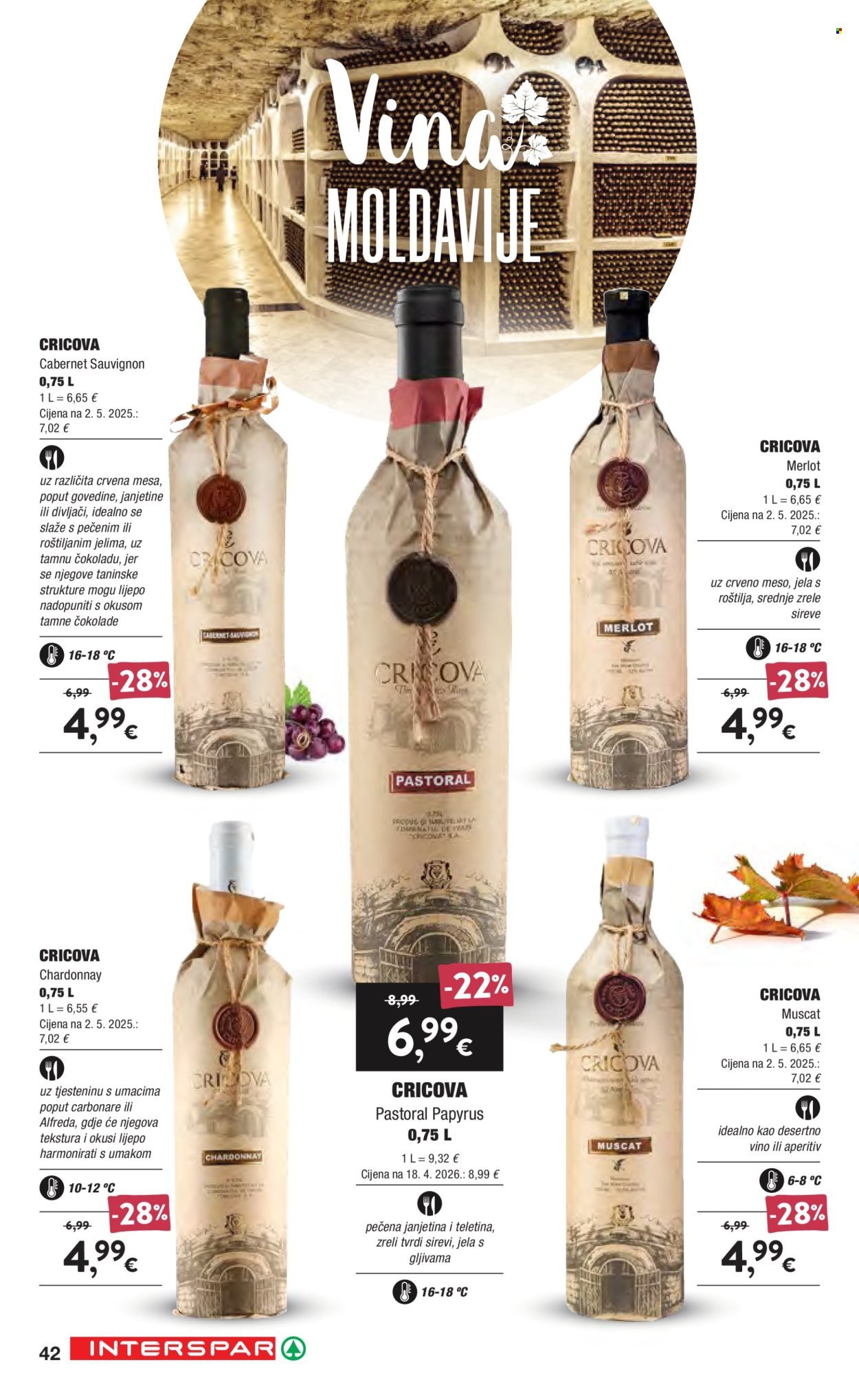 INTERSPAR katalog - Vino i delicije