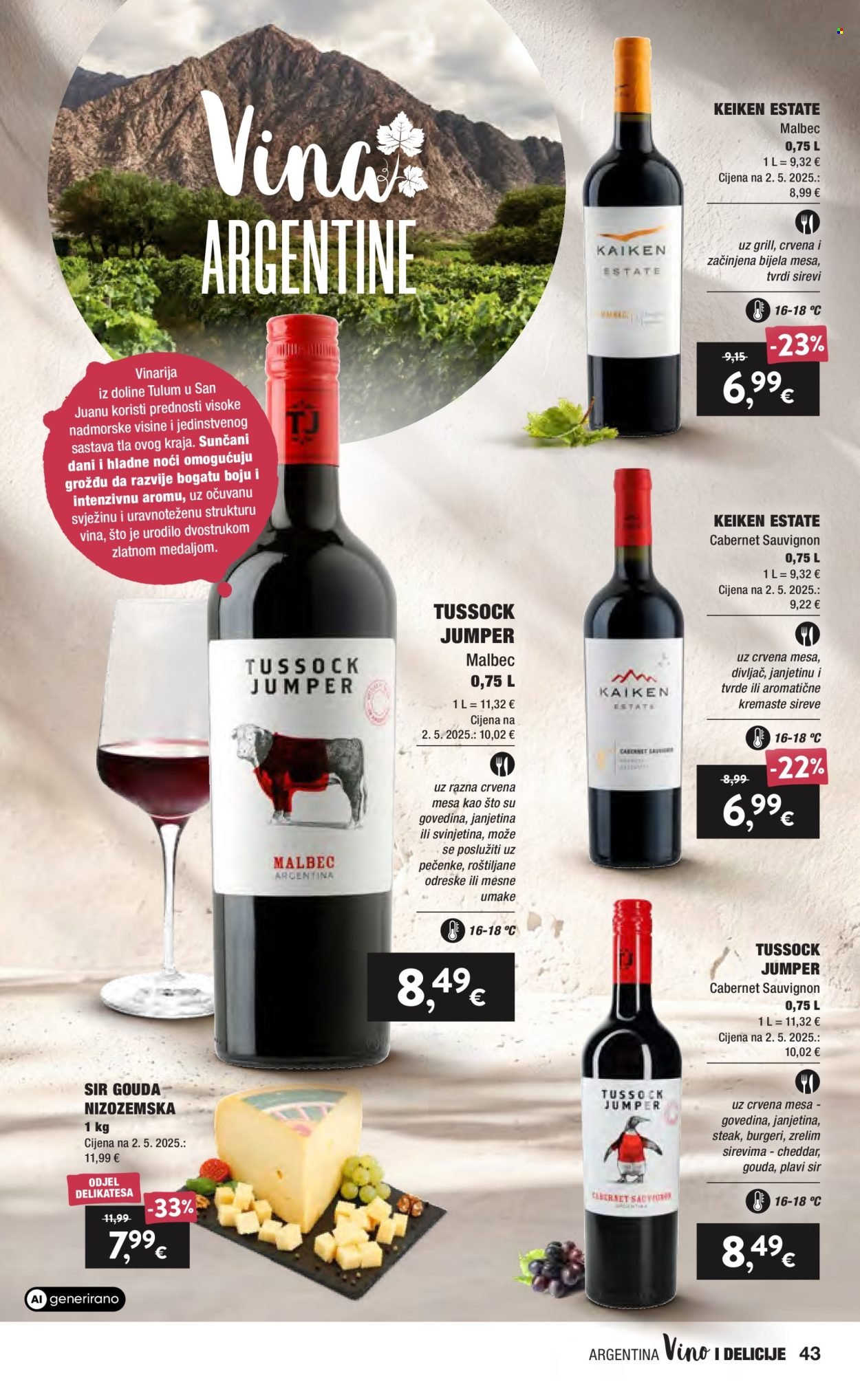 INTERSPAR katalog - Vino i delicije