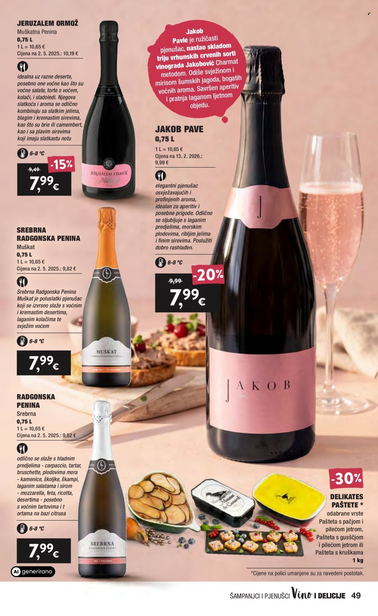 INTERSPAR katalog - Vino i delicije
