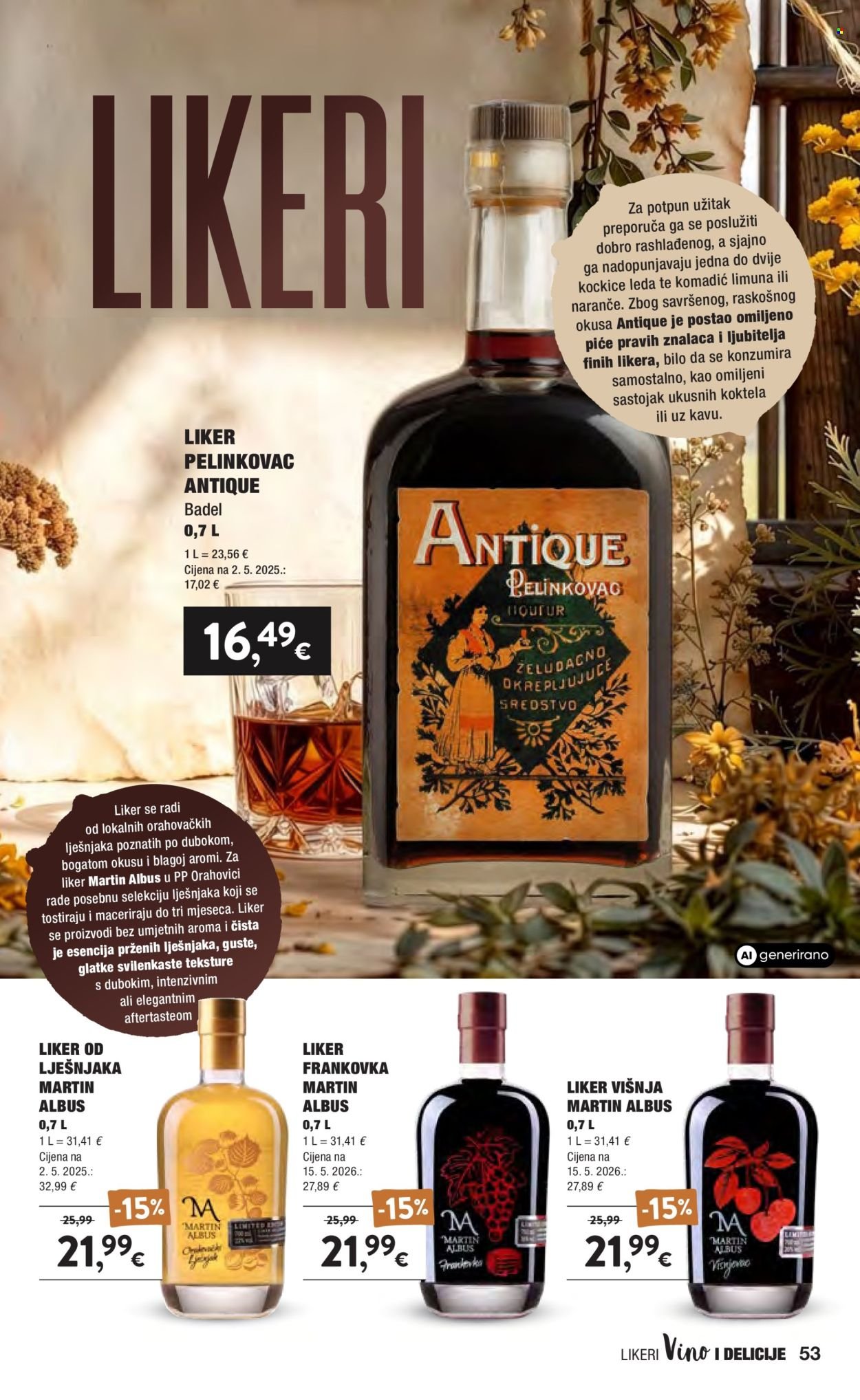 INTERSPAR katalog - Vino i delicije